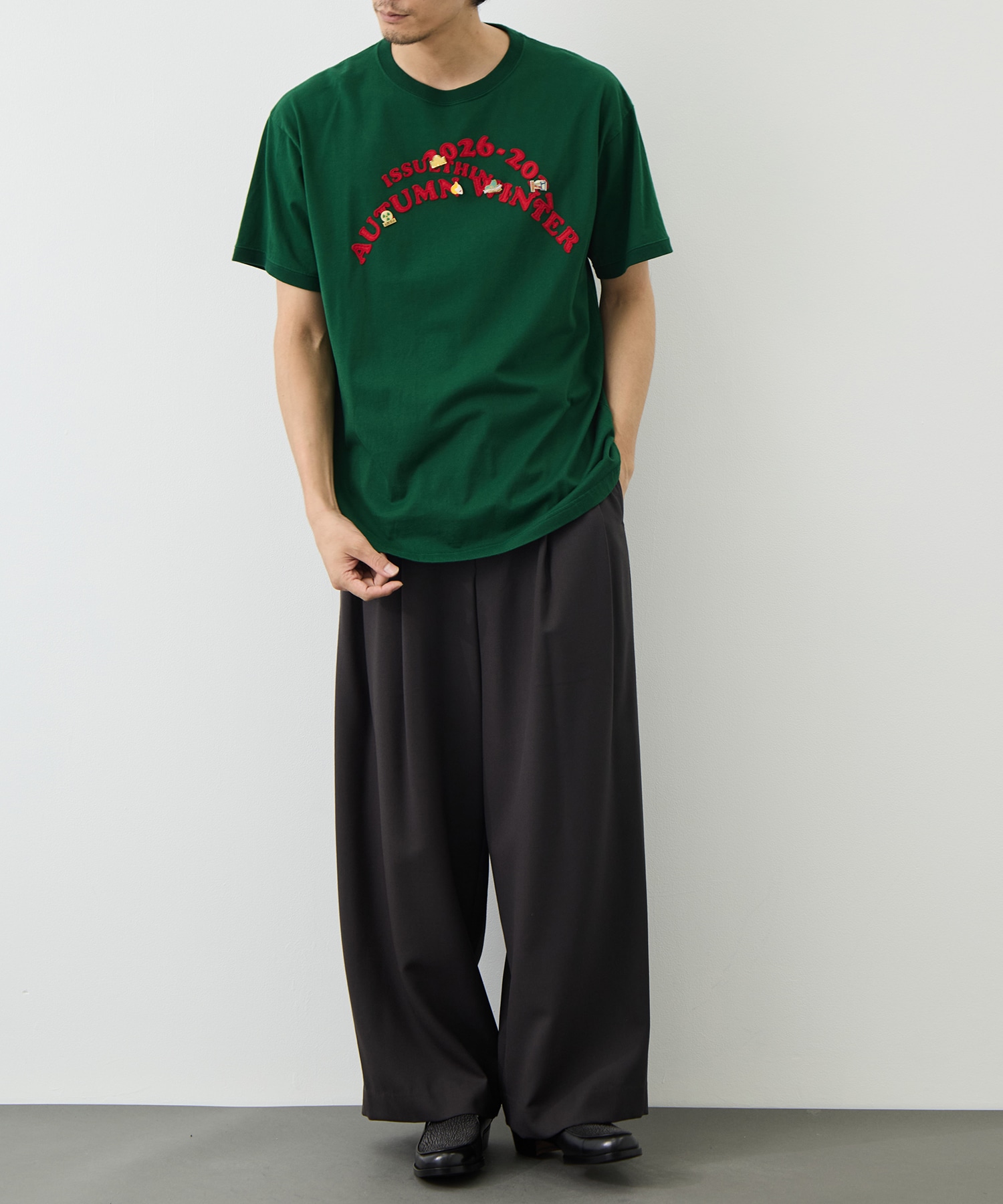 DOUBLE PLEATED BUGGY TROUSERS marka