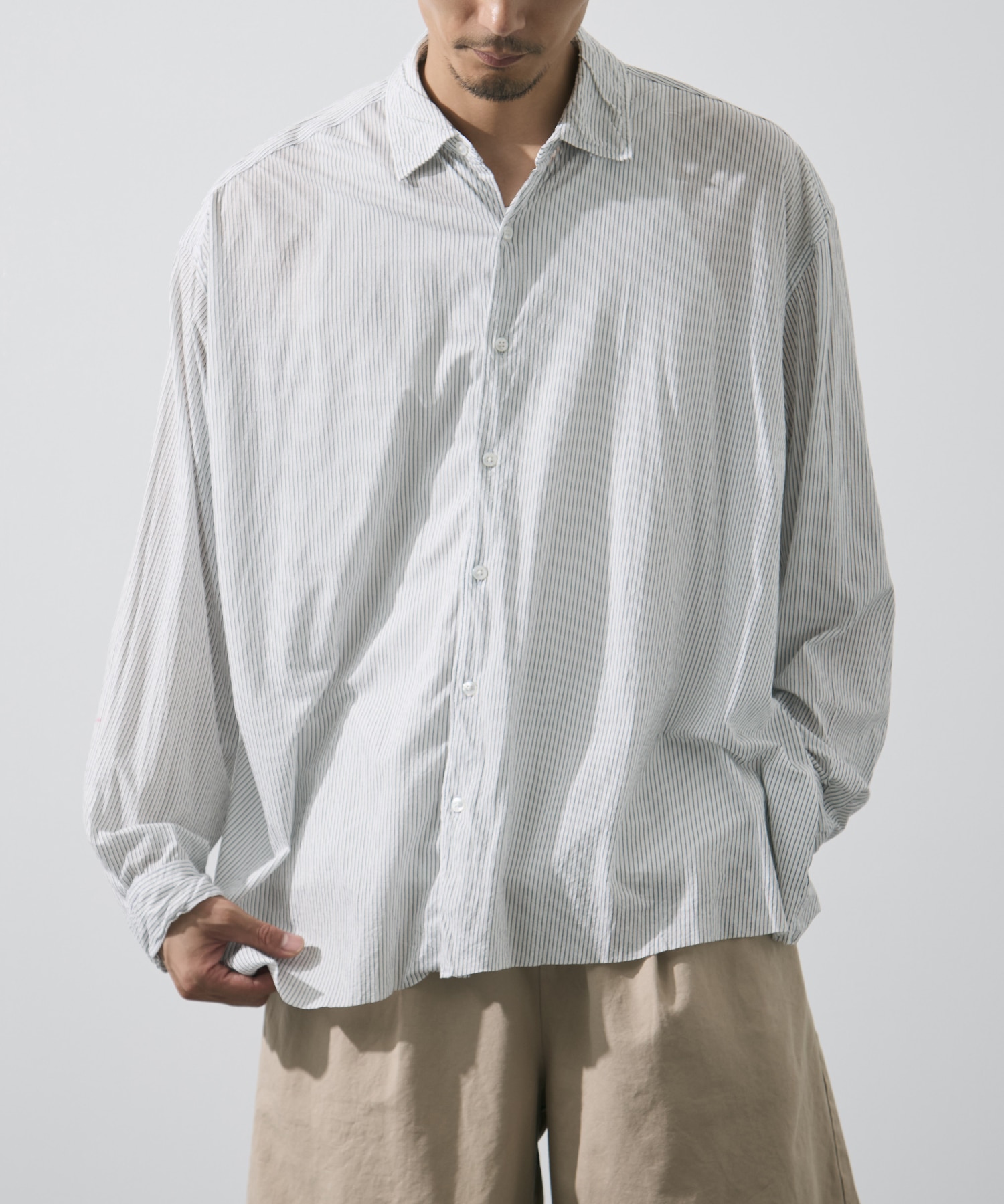 46G Stripe Artisan Shirt KANEMASA PHIL.