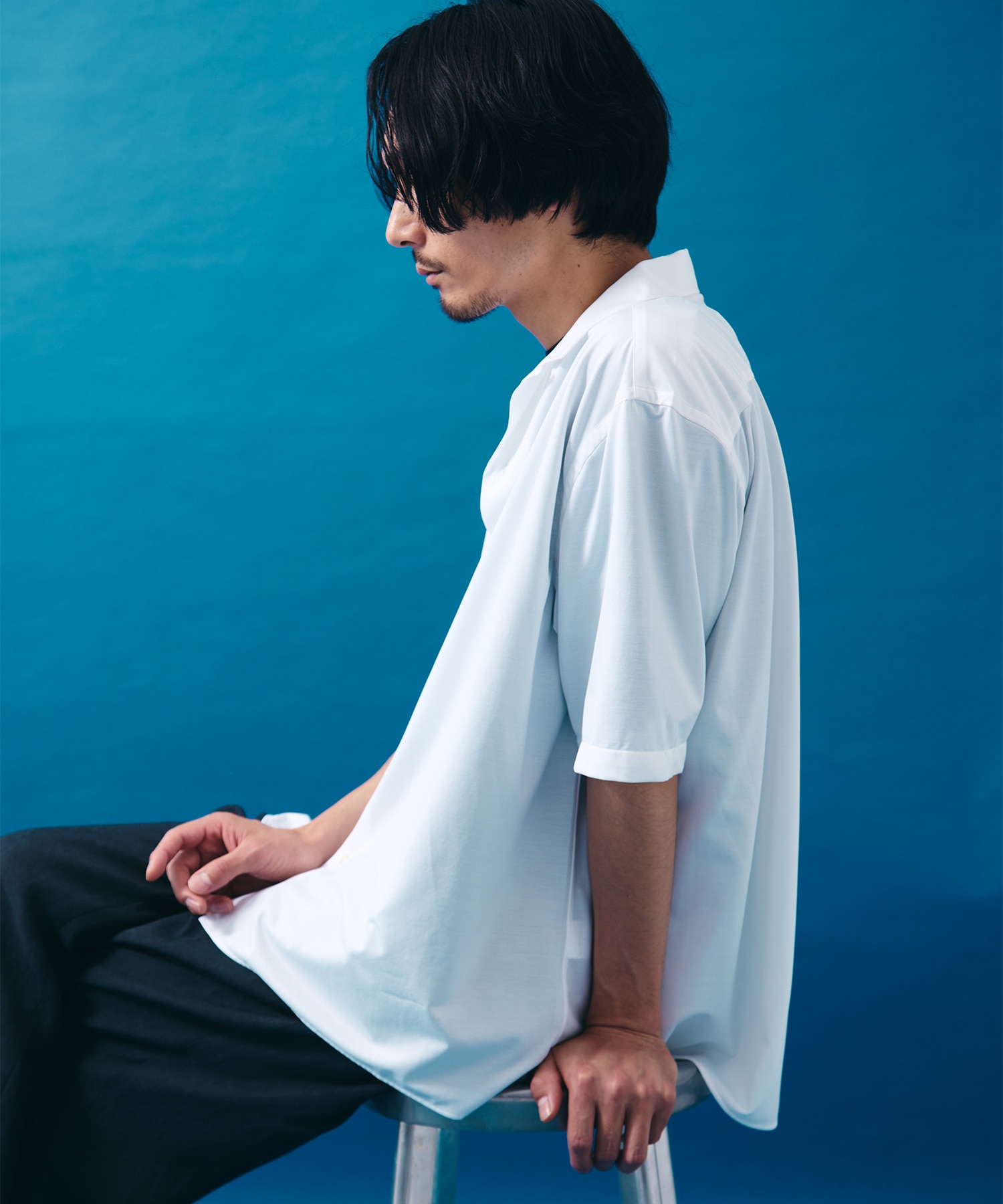 別注 46G Ether Shirt(S WHITE): KANEMASA PHIL.: MENS｜KEY TIMEZ