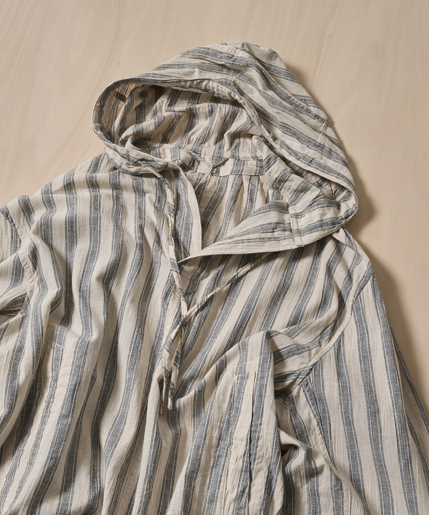 Hard Twist Cotton Linen Snow Parka blurhms