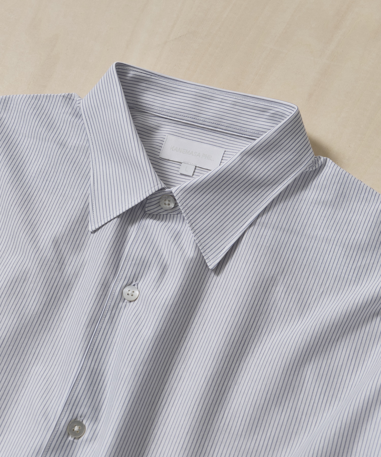 46G Stripe Modest Shirt KANEMASA PHIL.