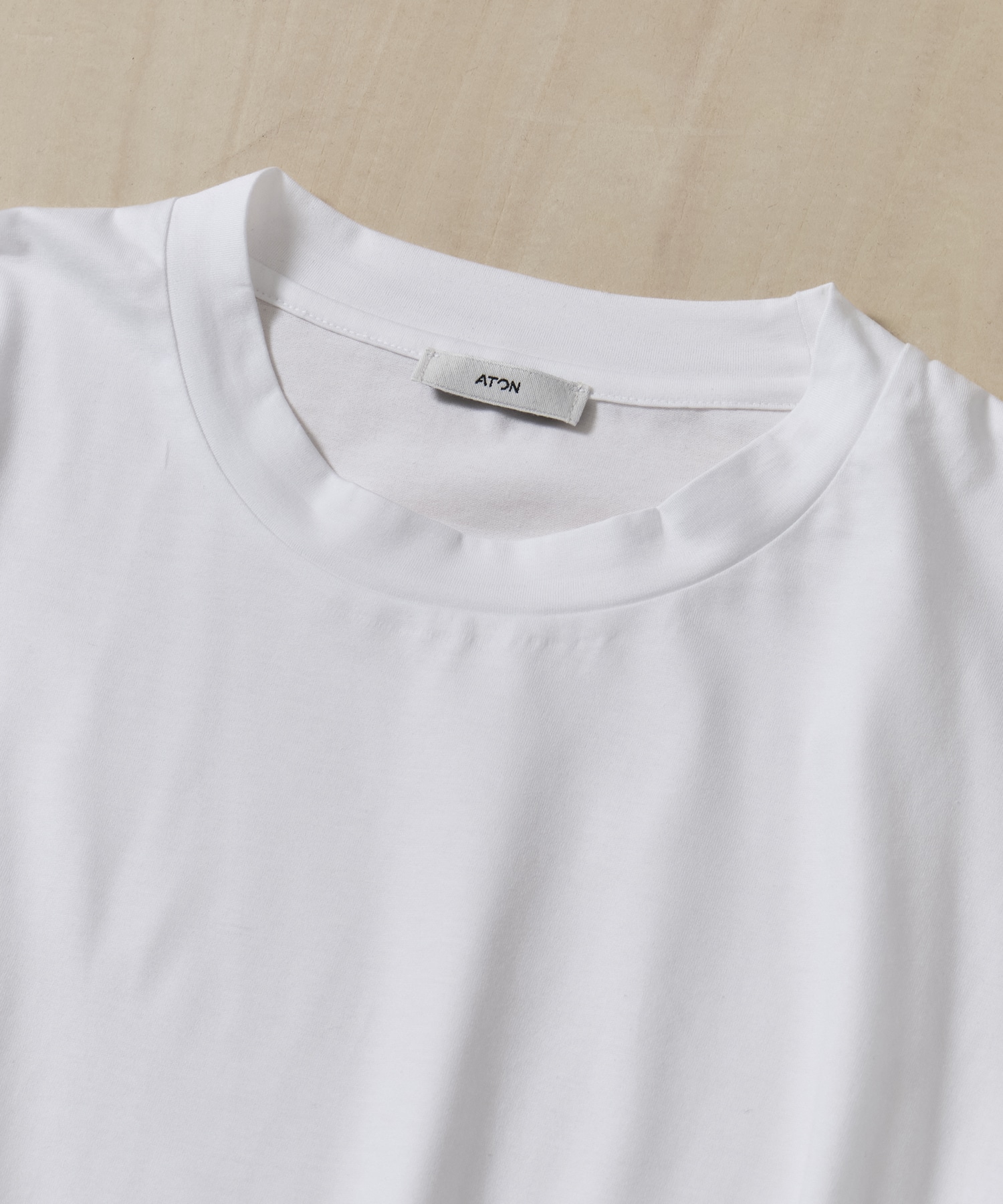 SUVIN 60/2 OVERSIZED LONG SLEEVE T-SHIRT ATON