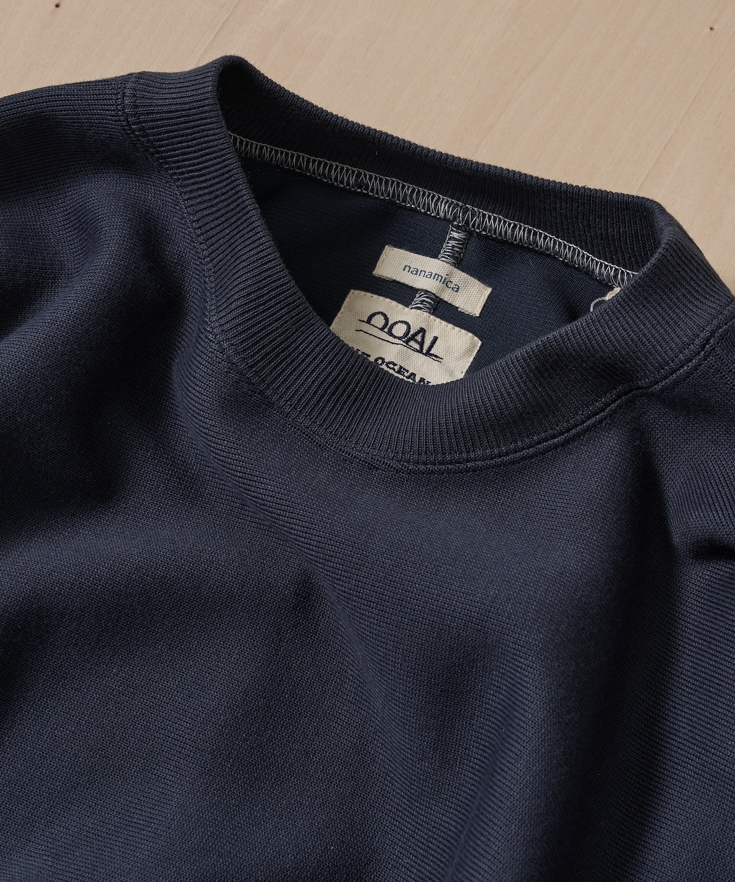 Crew Neck Sweat Shirt nanamica