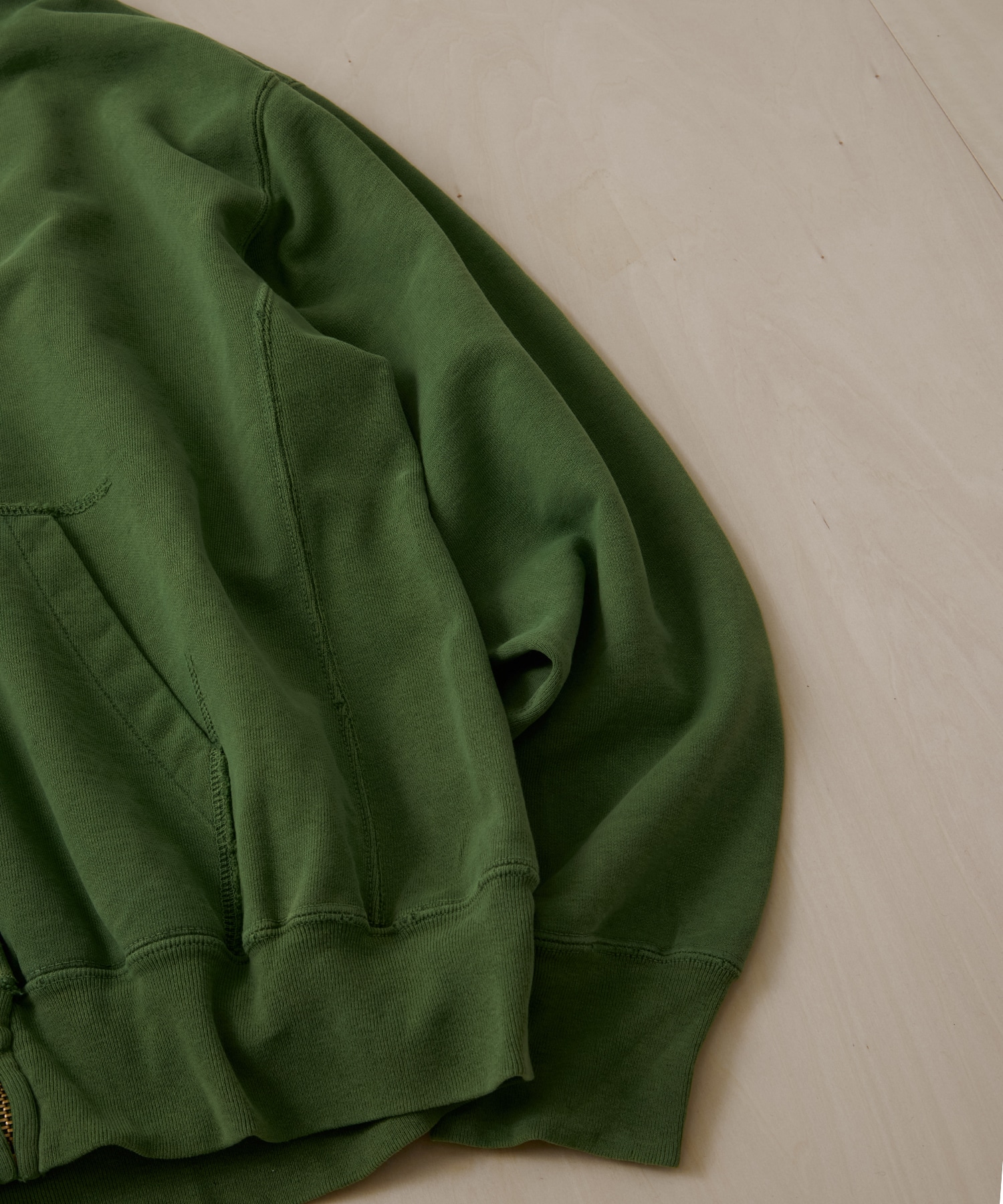 SP加工裏毛ZIPパーカー New Fit REMI RELIEF