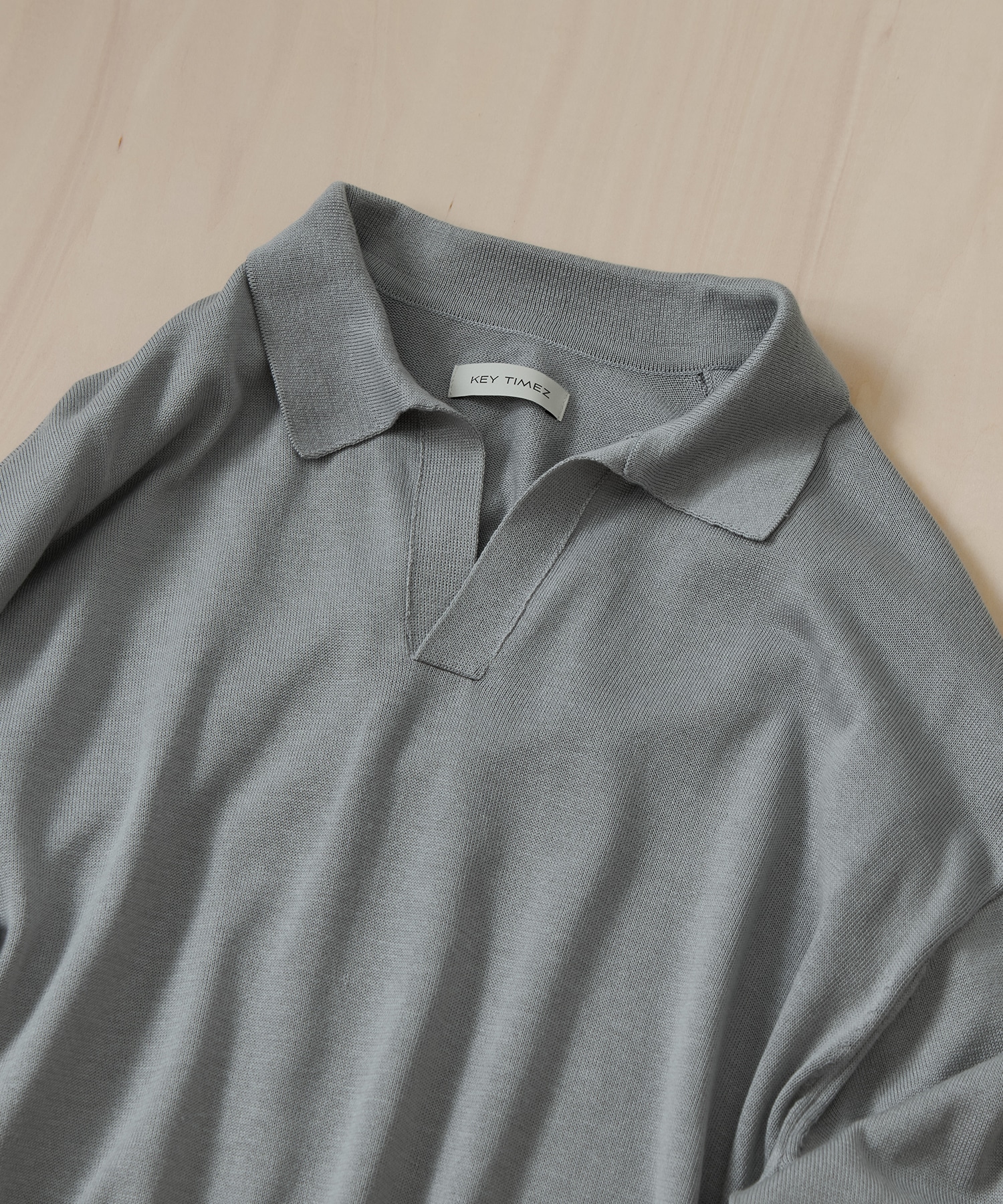 コットンシルクスキッパーニット KEY TIMEZ
