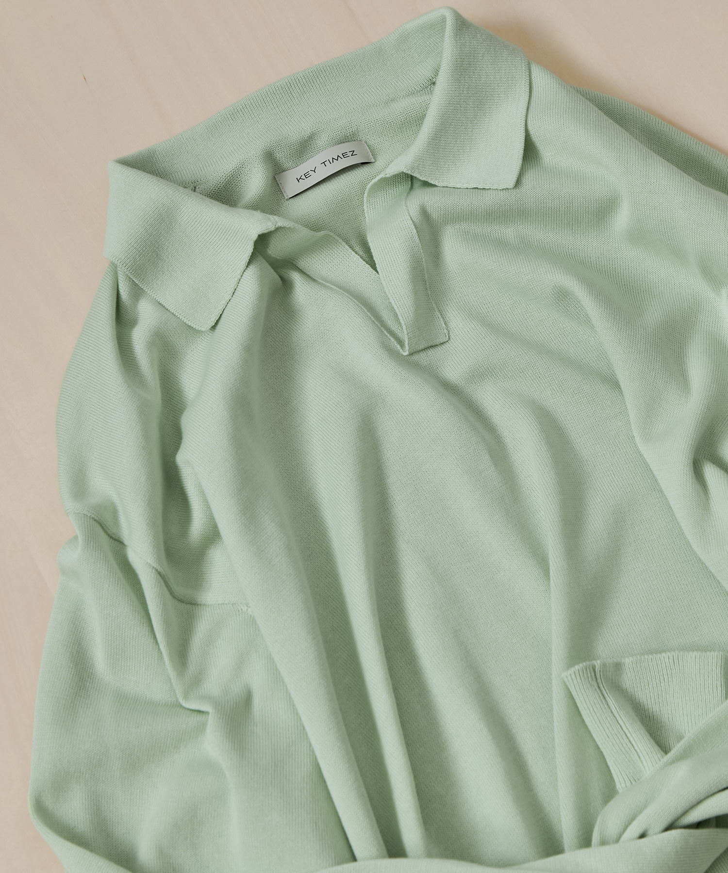 コットンシルクスキッパーニット KEY TIMEZ