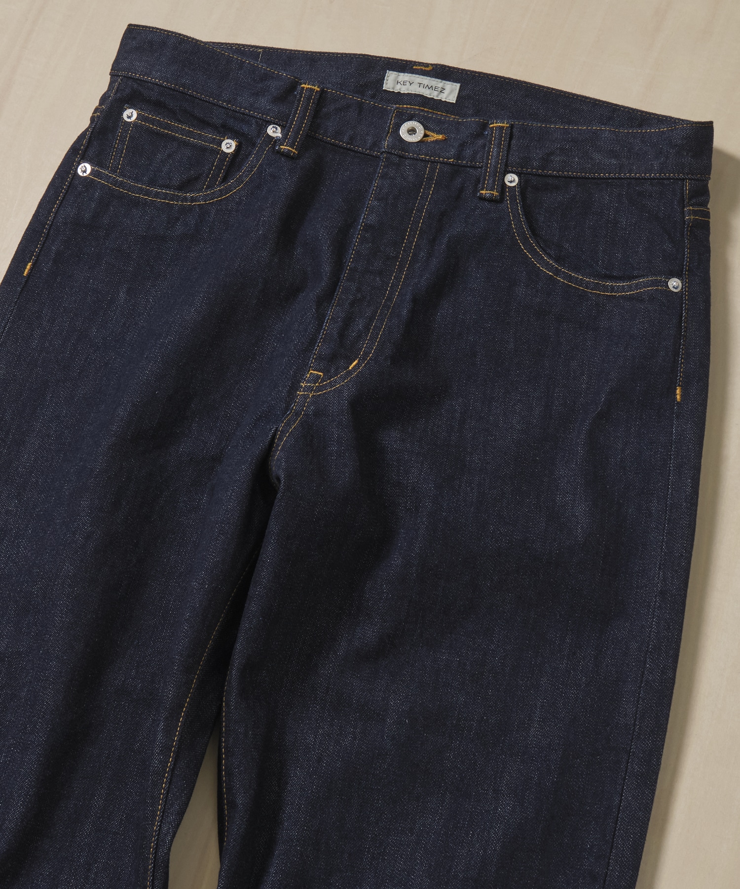 ヴィンテージスラブストレートデニム KEY TIMEZ