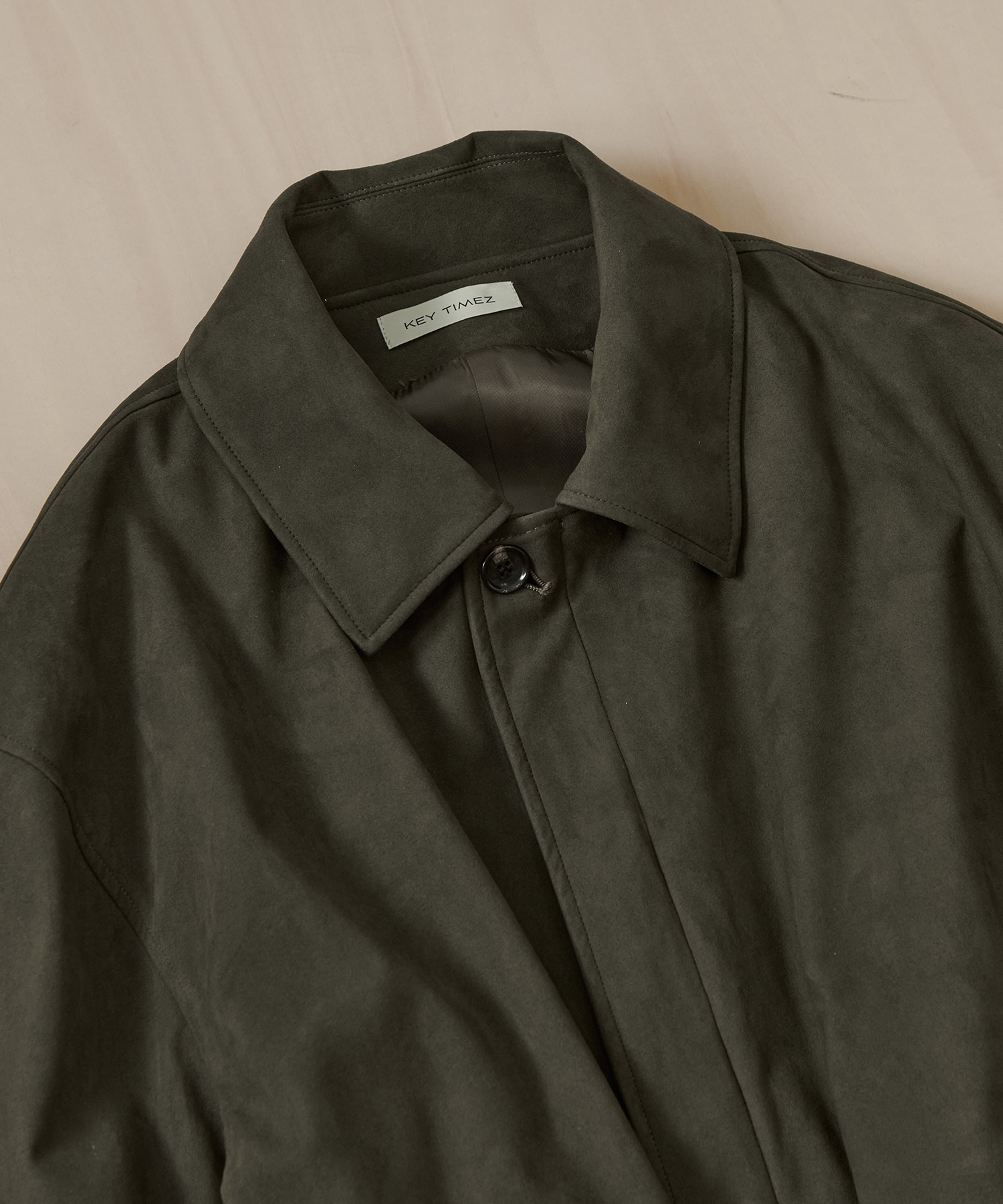 マイクロスエードフライトブルゾン KEY TIMEZ