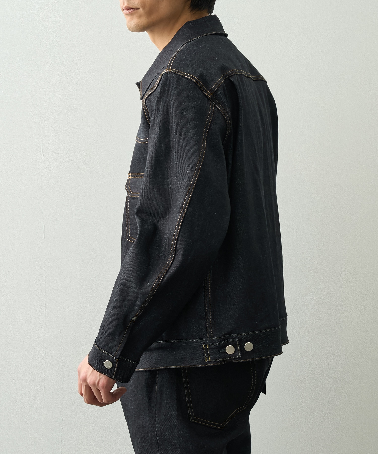 #002 STANDARD DENIM JACKET 14.7oz MOMOTARO JEANS