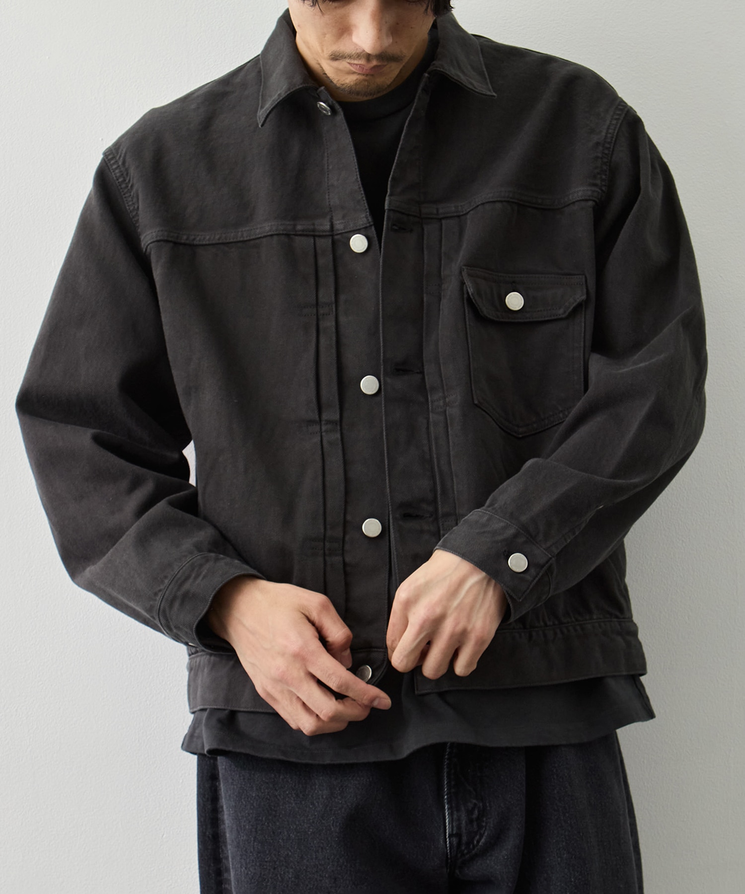 #001 DENIM JKT - BC MOMOTARO JEANS