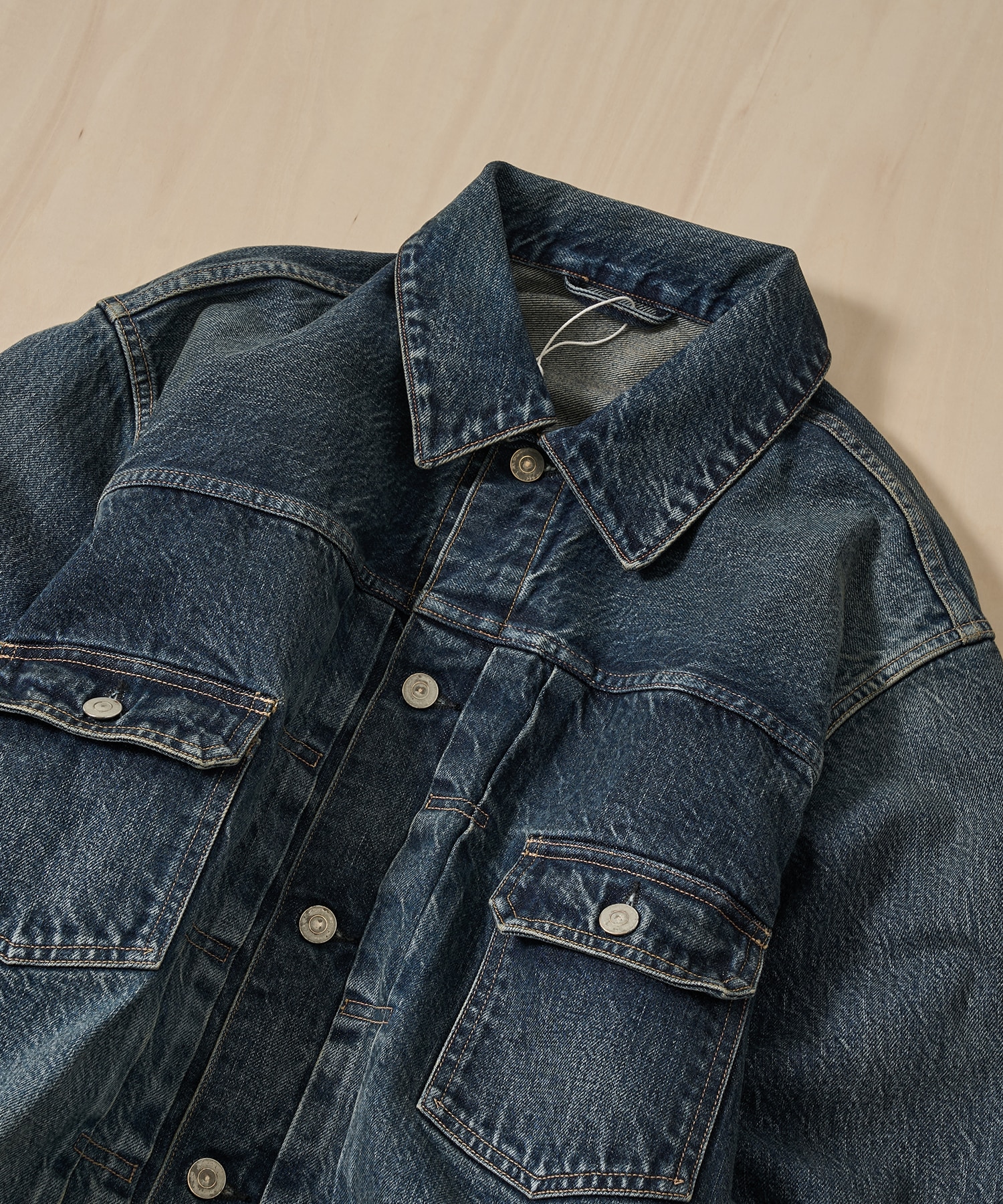13.5oz 2nd Type Denim Jacket blurhmsROOTSTOCK