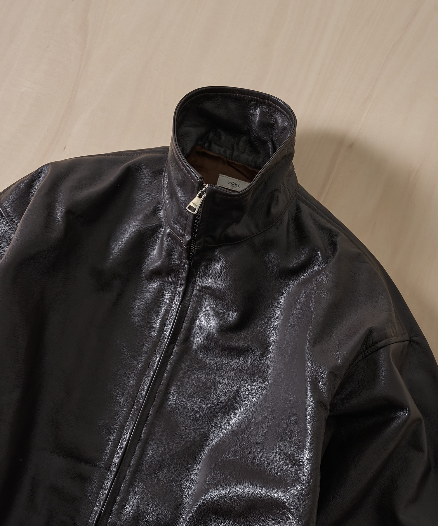 Carf Leather Truck Jacket YOKE