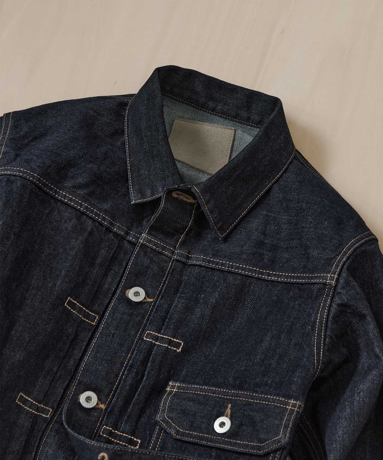 ヴィンテージスラブデニムジャケット KEY TIMEZ