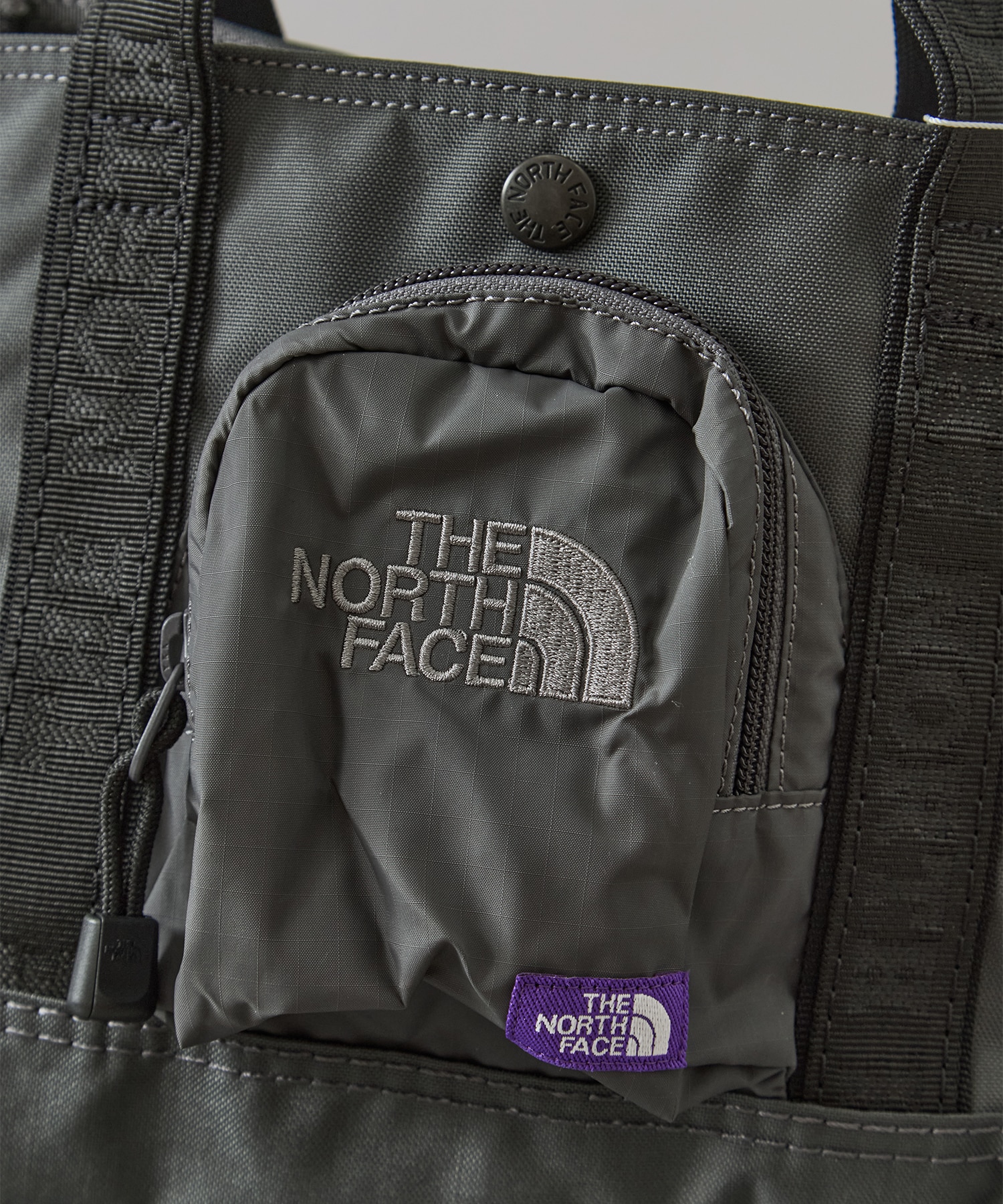 CORDURA Nylon Shoulder Tote Bag THE NORTH FACE Purple Label