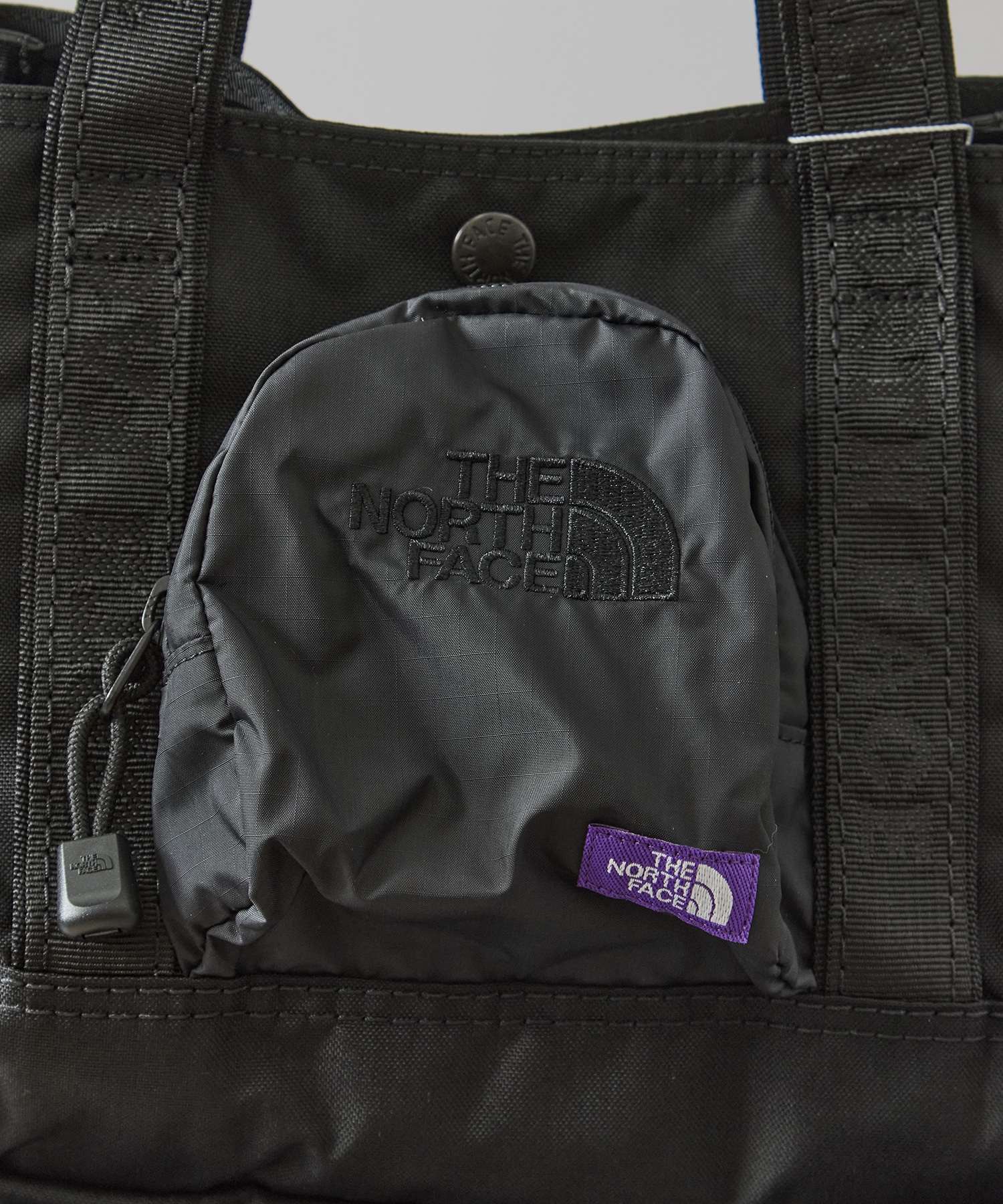 CORDURA Nylon Shoulder Tote Bag THE NORTH FACE Purple Label
