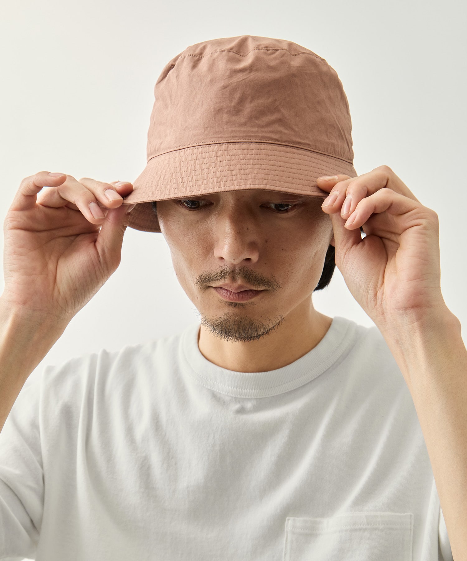 ORGANIC COTTON BUCKET HAT KIJIMA TAKAYUKI