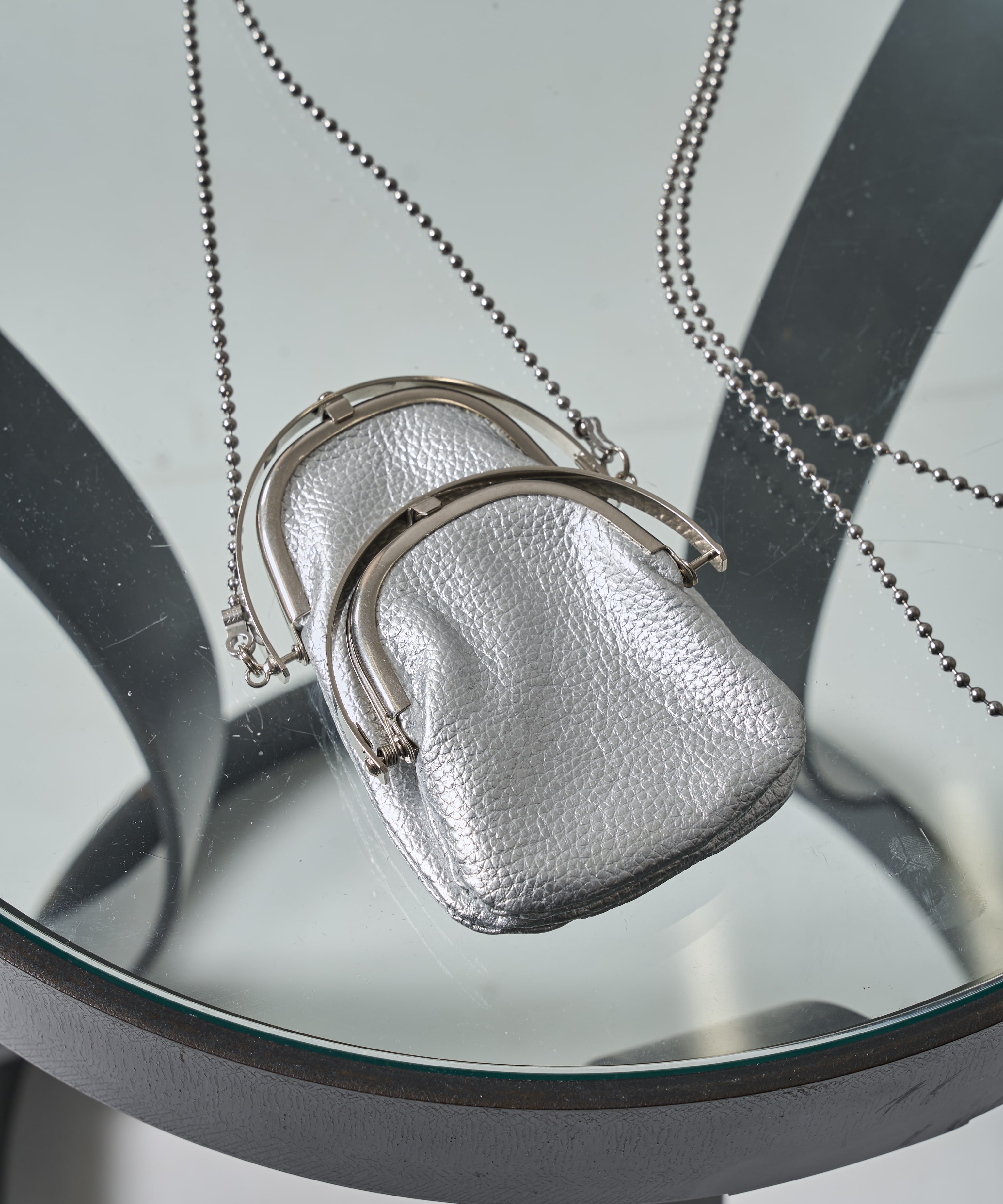 chain double frame purse ED ROBERT JUDSON