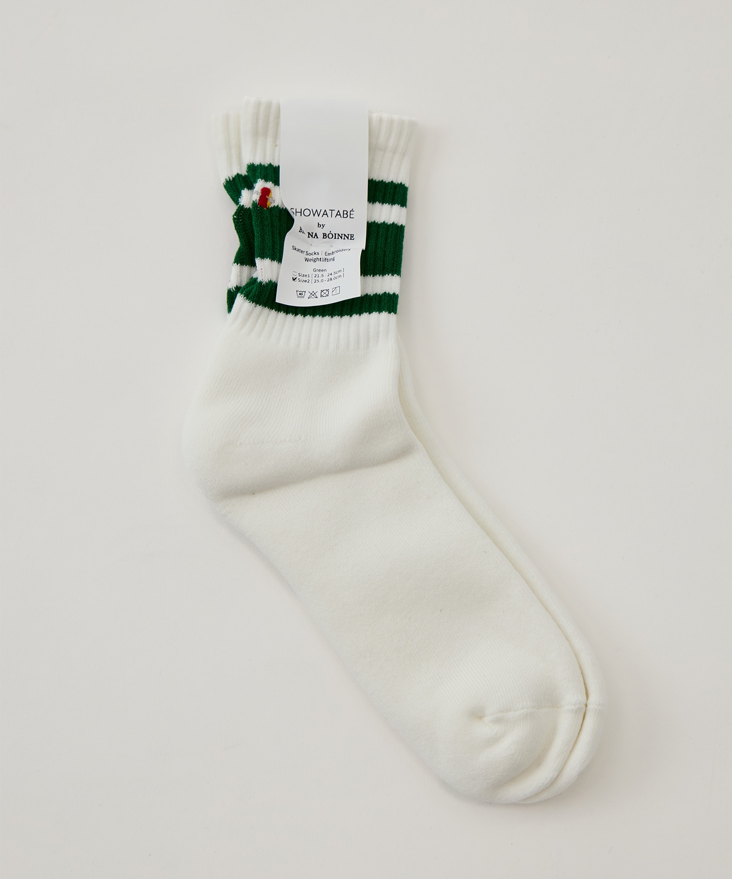 Embroidery Skater Socks Weightlifting BRU NA BOINNE