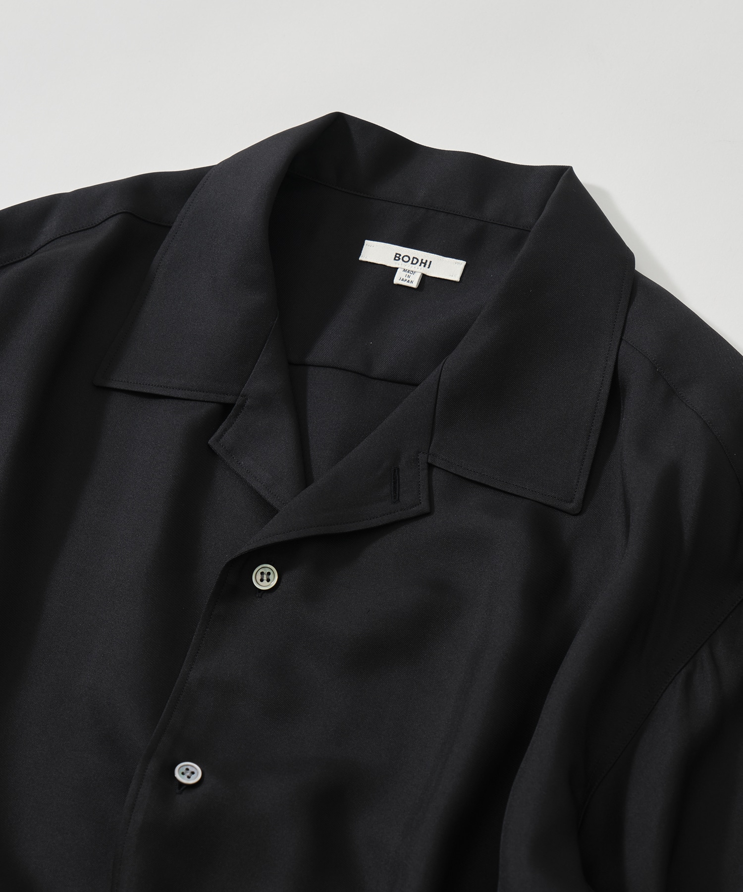 VACANCES / WASHABLE MATTE SILK LS SHIRT BODHI