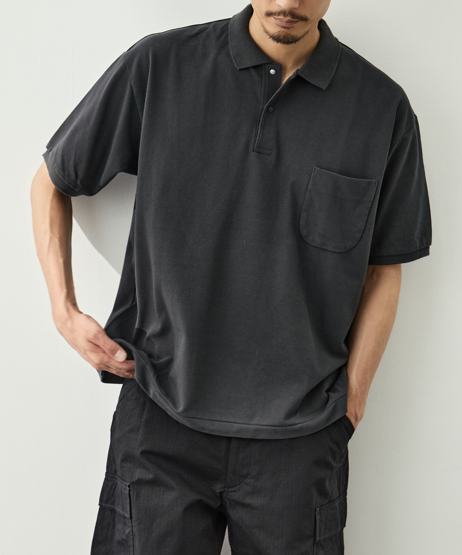S/S Polo Shirt nanamica
