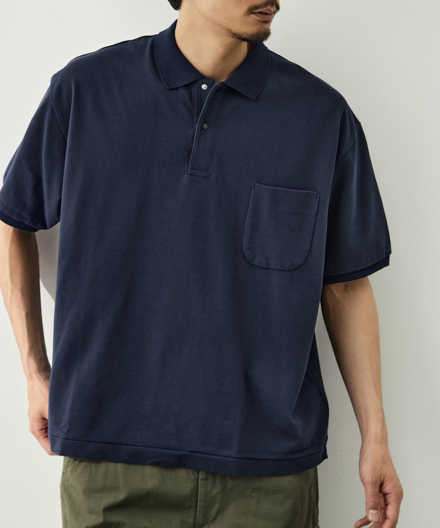 S/S Polo Shirt nanamica