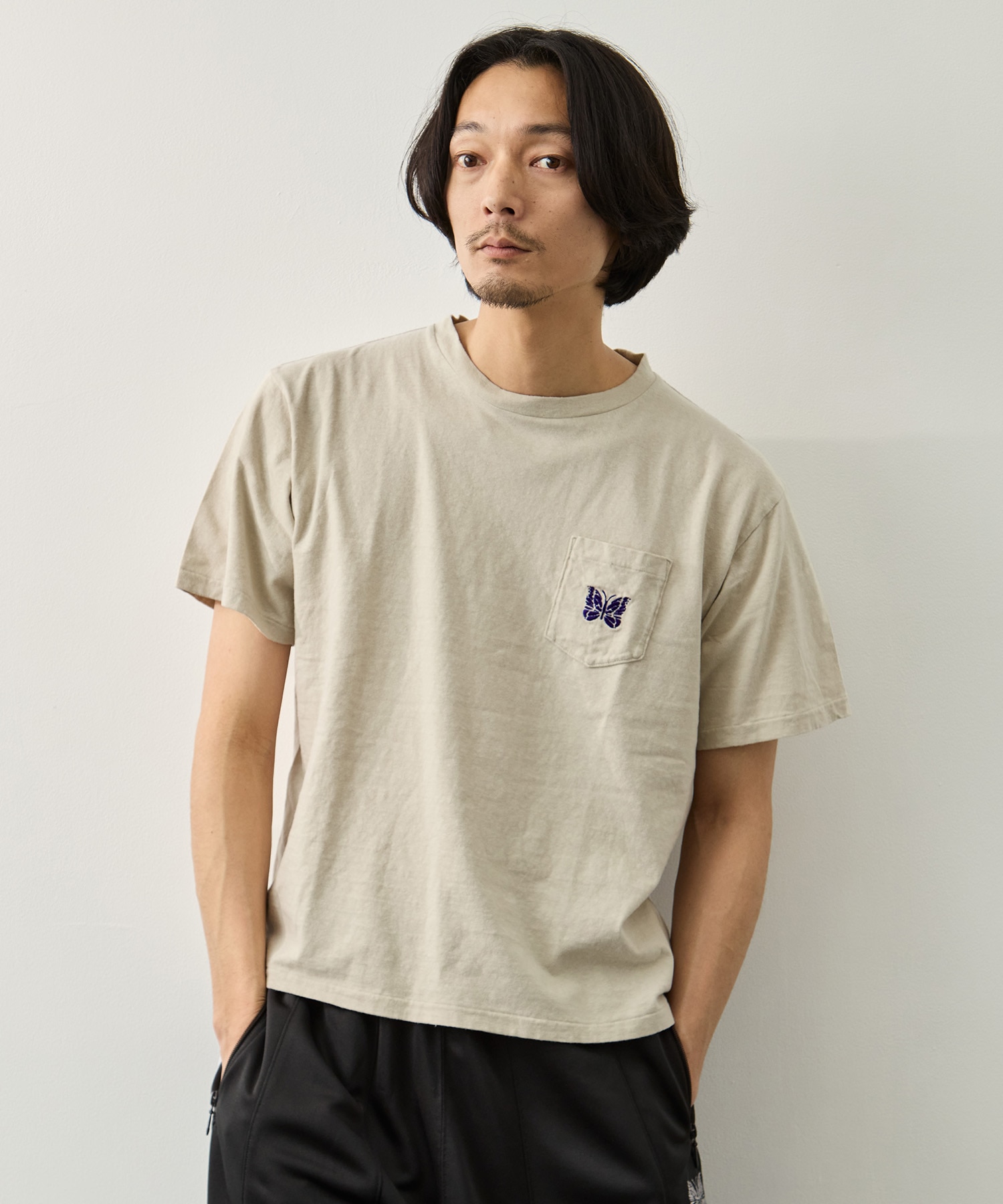 S/S Pocket Tee - Cotton Jersey Needles