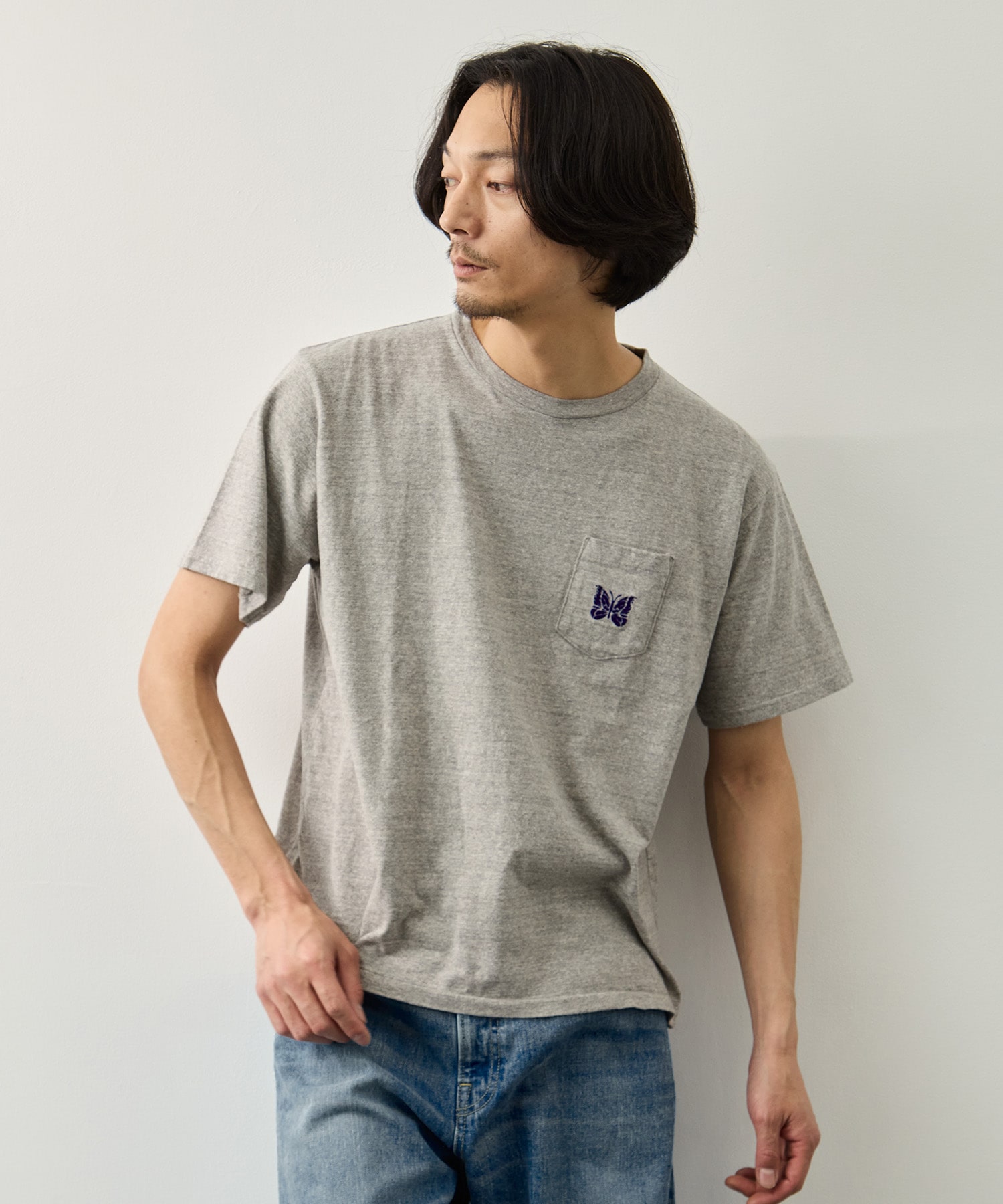 S/S Pocket Tee - Cotton Jersey Needles
