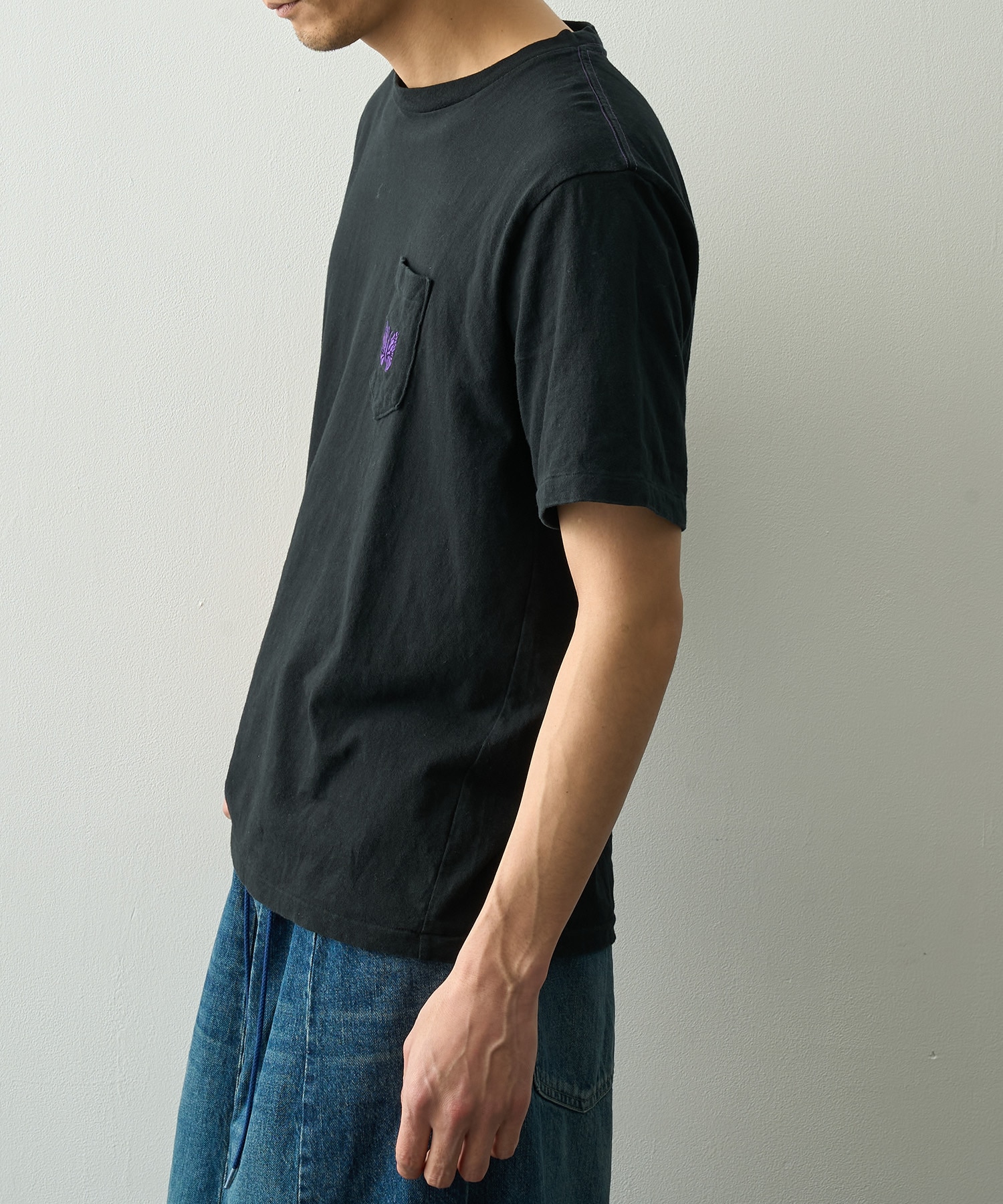 S/S Pocket Tee - Cotton Jersey Needles