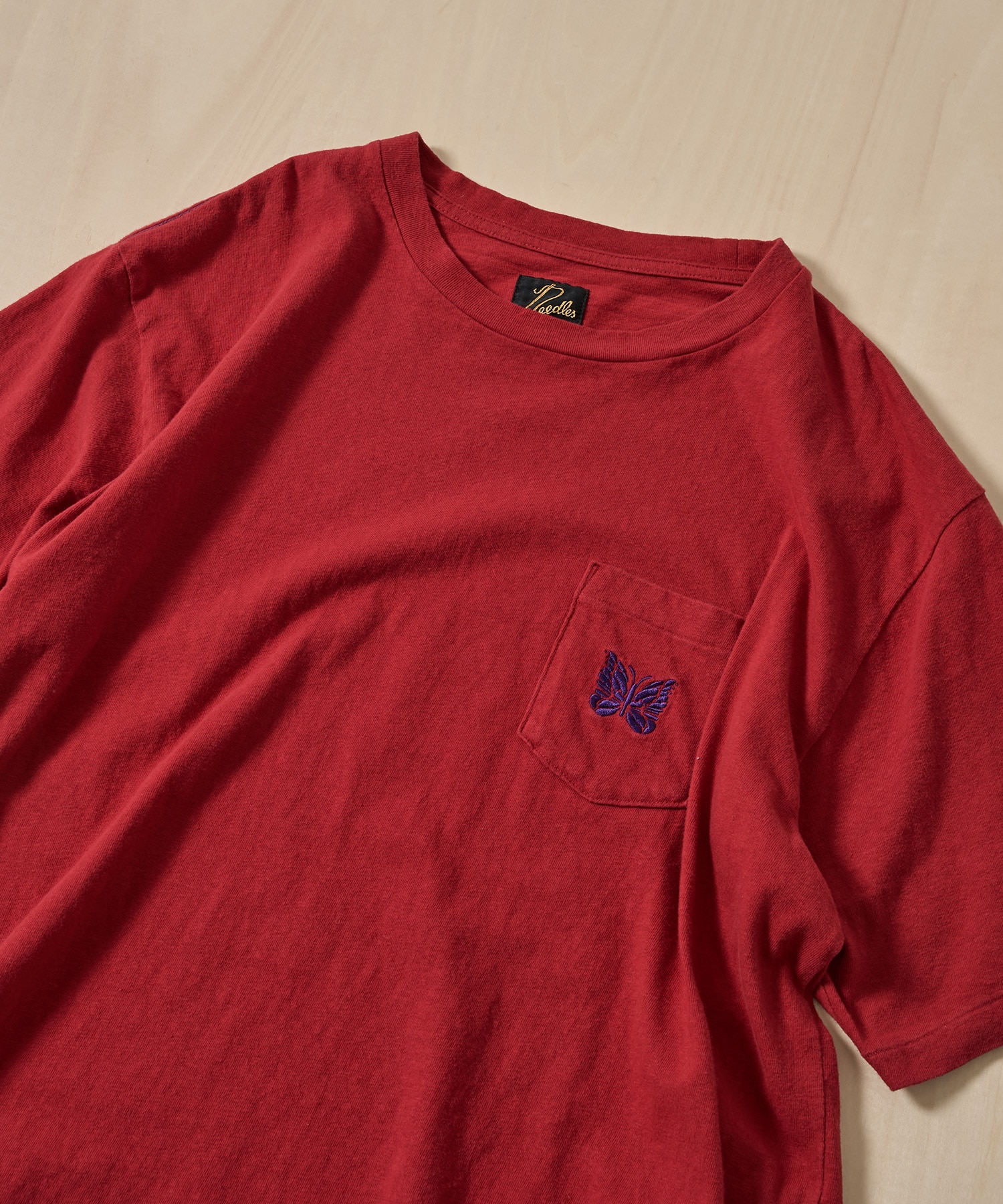 S/S Pocket Tee - Cotton Jersey Needles