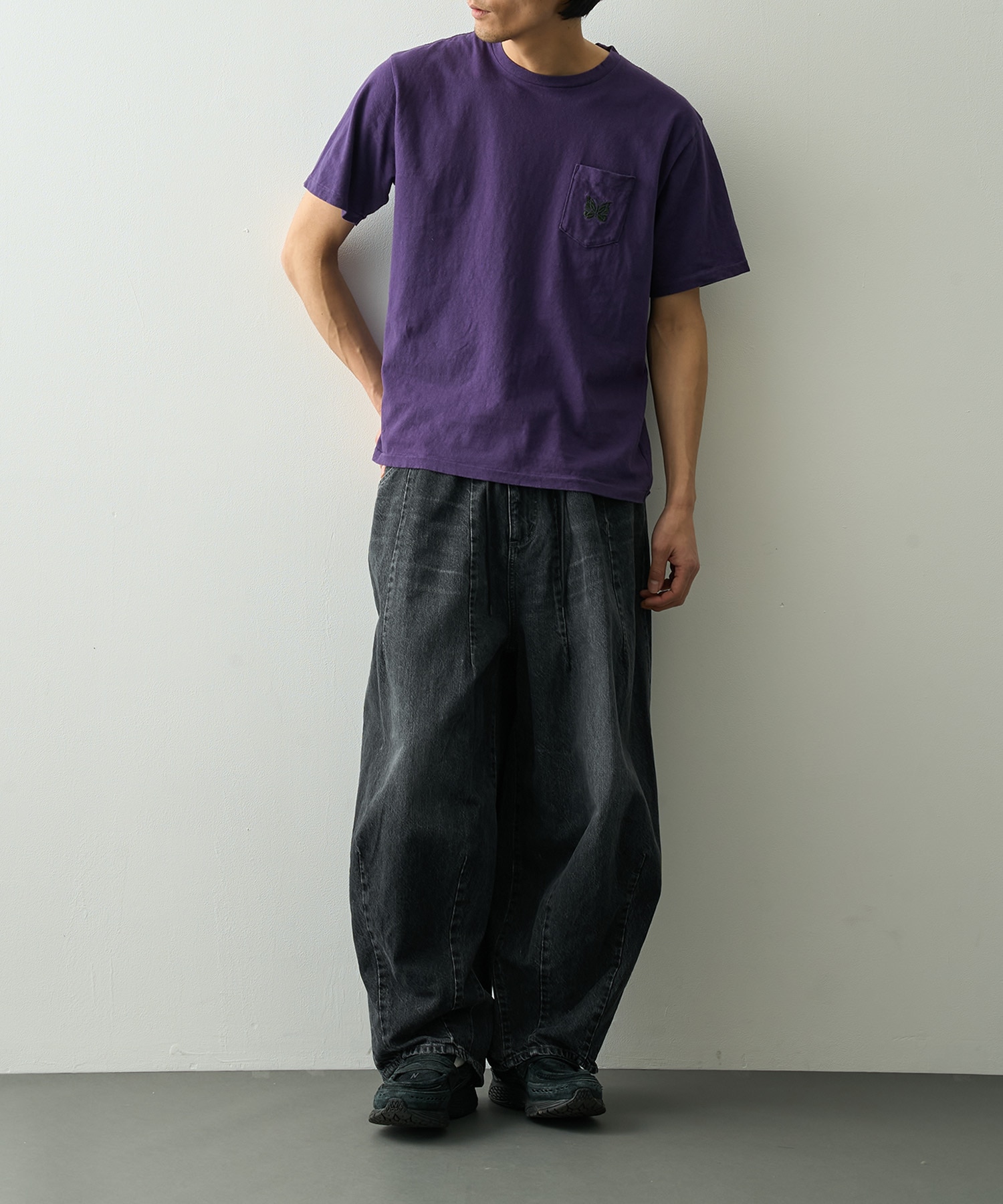 S/S Pocket Tee - Cotton Jersey Needles