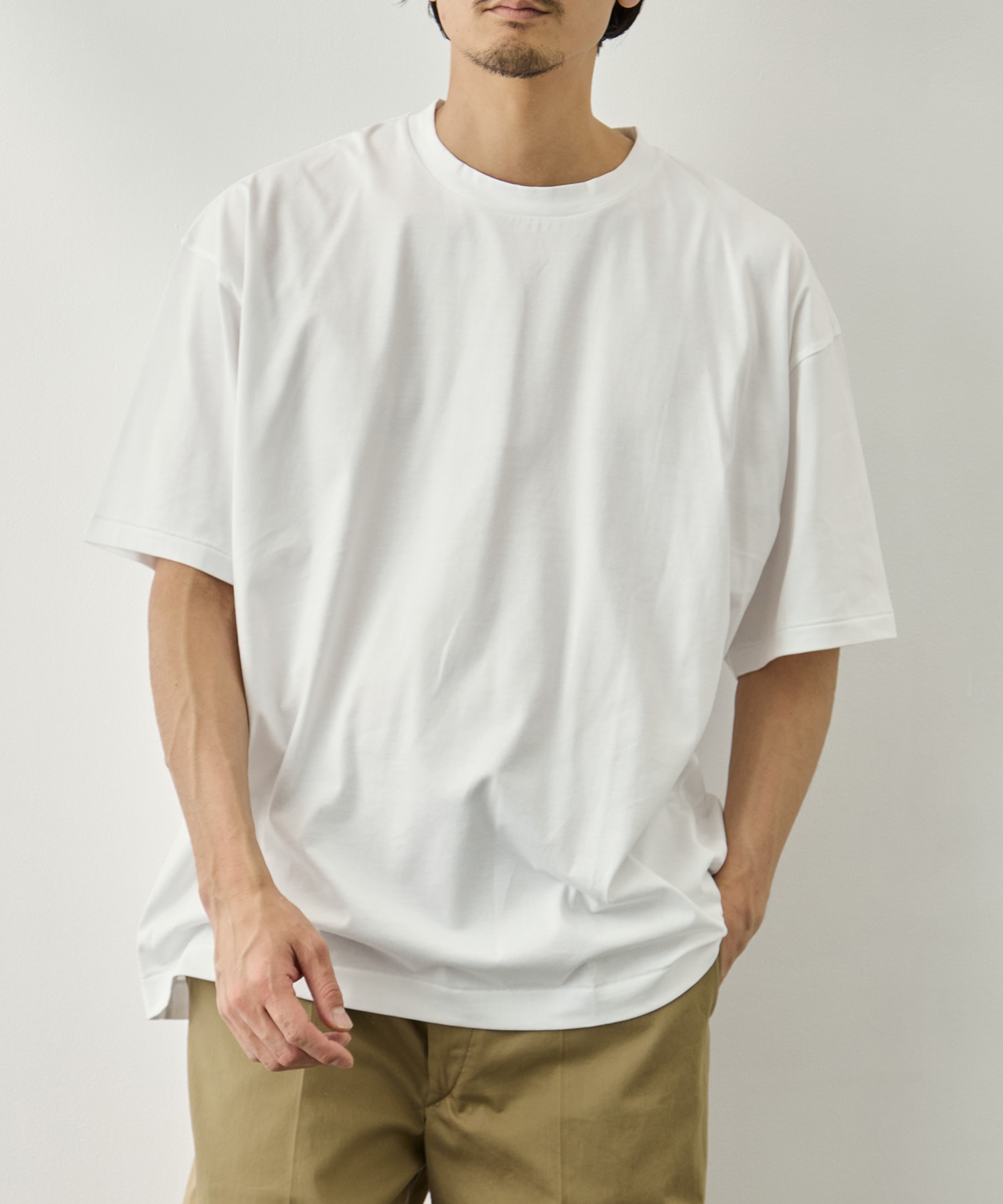 SUVIN 60/2 OVERSIZED T-SHIRT ATON