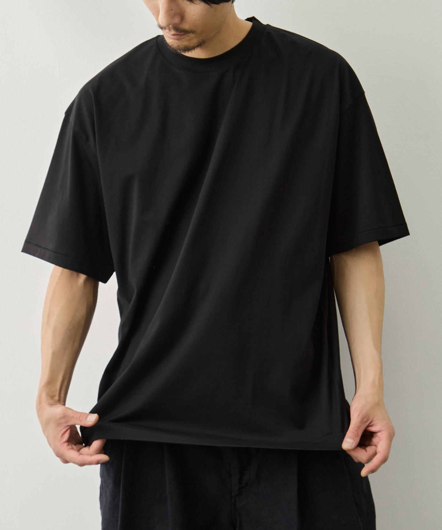 SUVIN 60/2 OVERSIZED T-SHIRT ATON