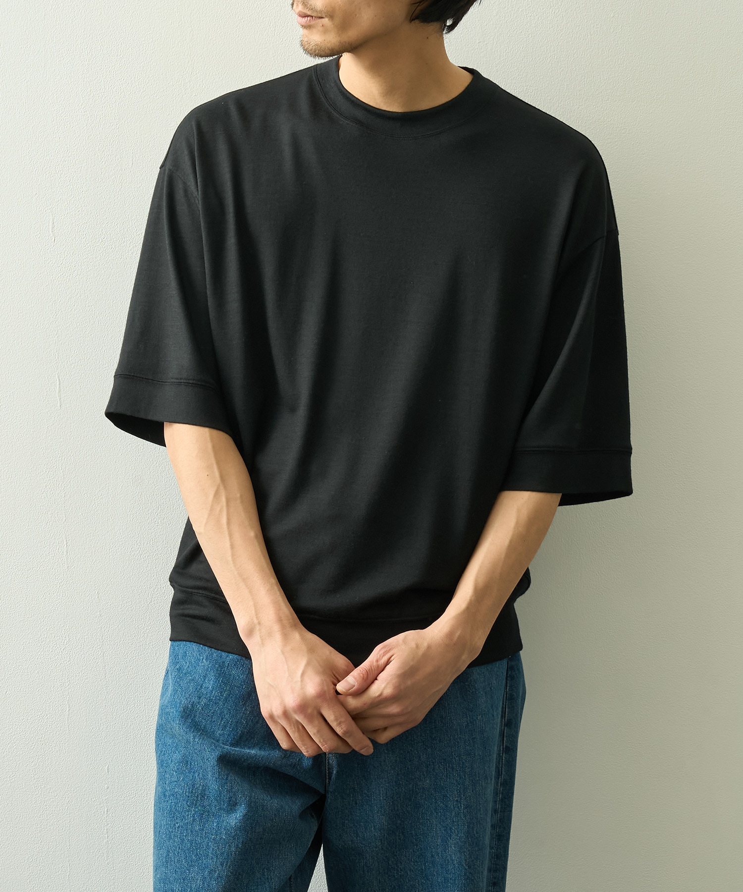 S/S Blousing Tops WRAPINKNOT