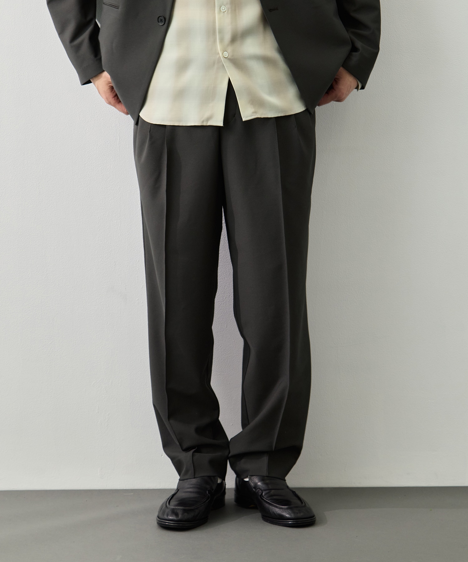 3-Tuck Drawstring Easy Pants GOOD PEOPLE GOOD STITCHING GOOD PRODUCT