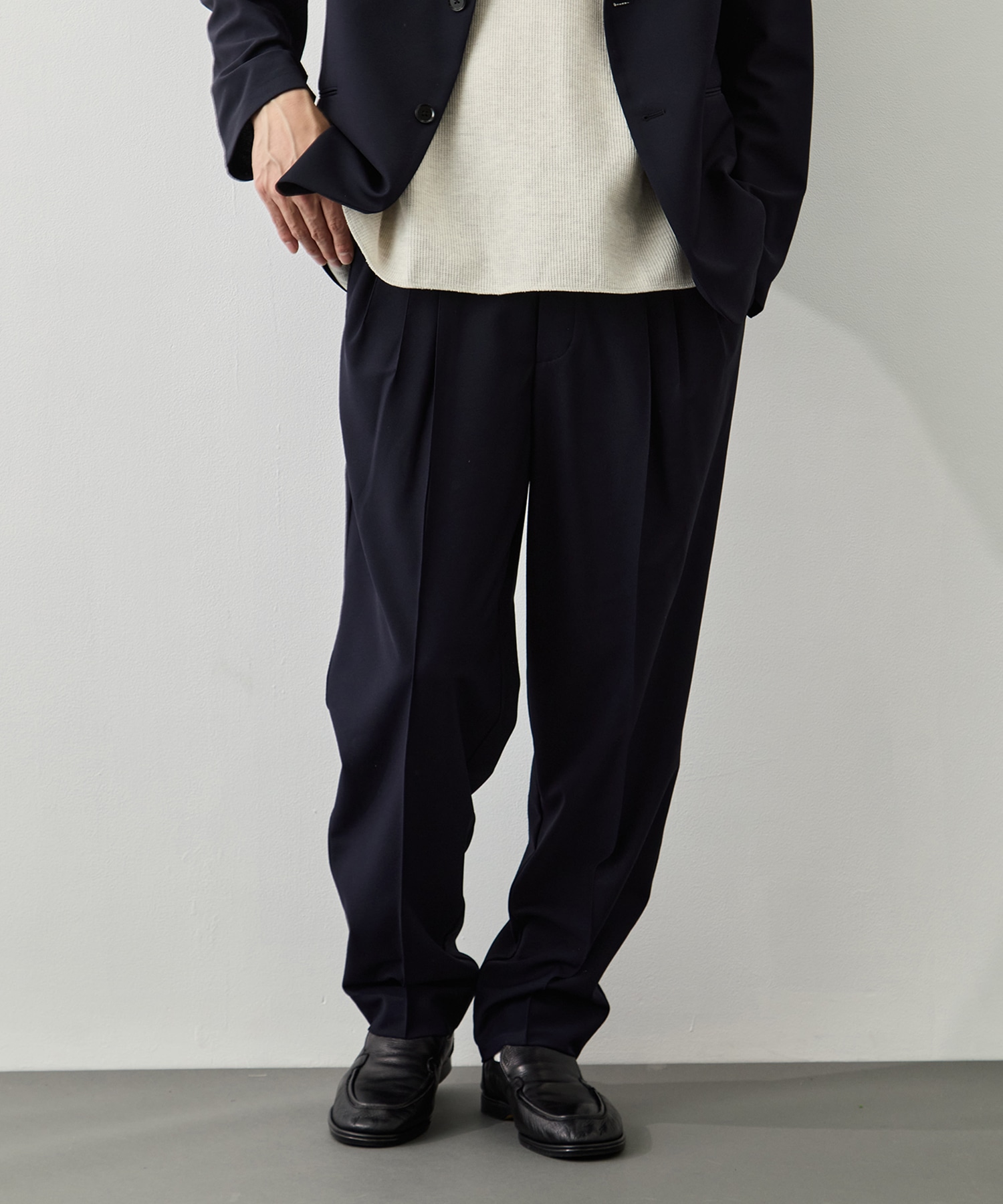 3-Tuck Drawstring Easy Pants GOOD PEOPLE GOOD STITCHING GOOD PRODUCT