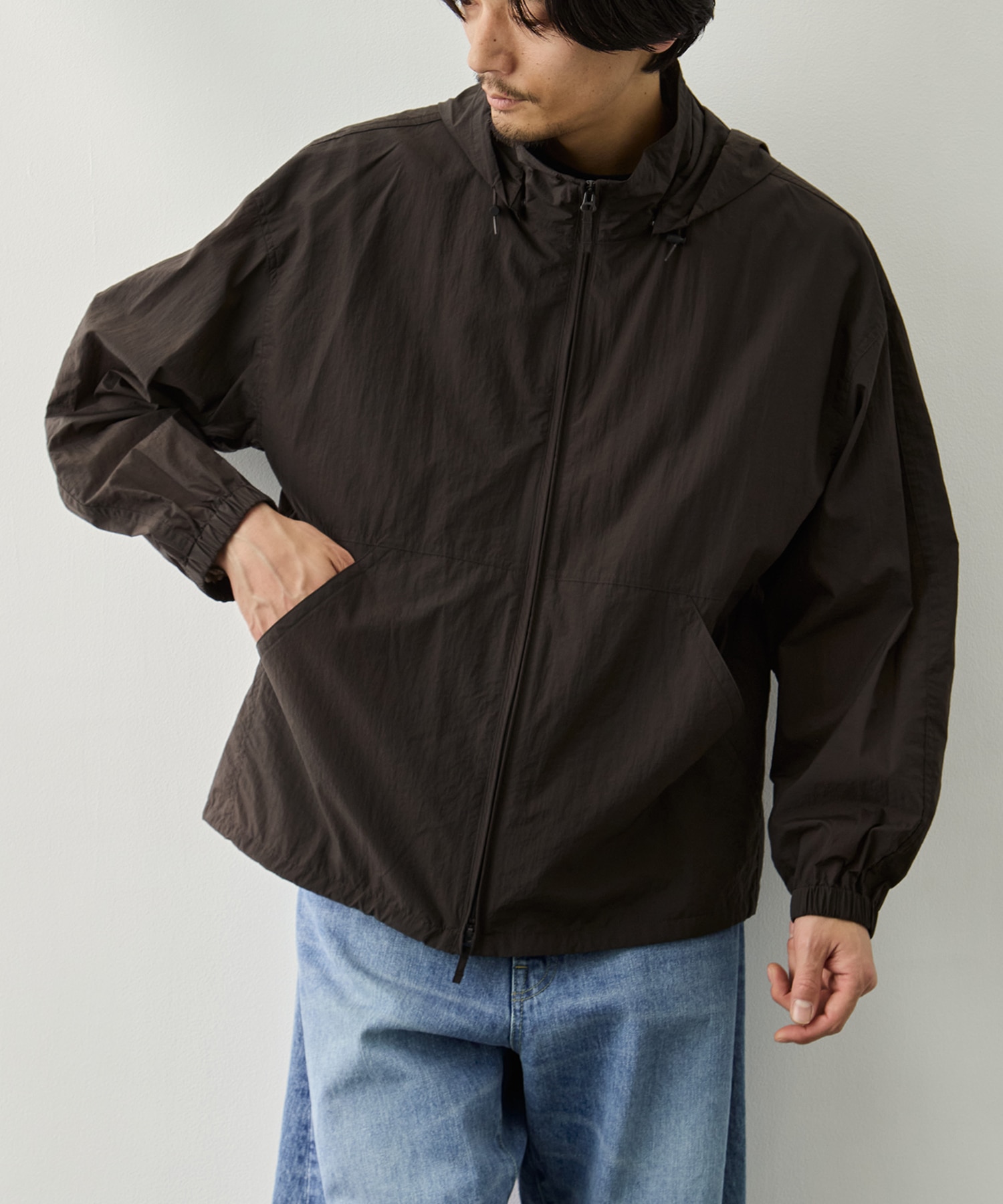 SUPER LIGHT NYLON SPORT JACKET ATON