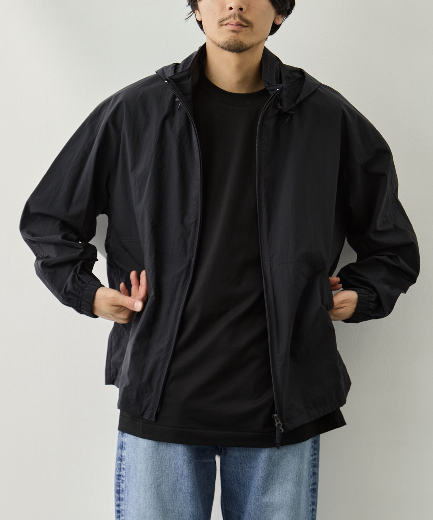 SUPER LIGHT NYLON SPORT JACKET ATON