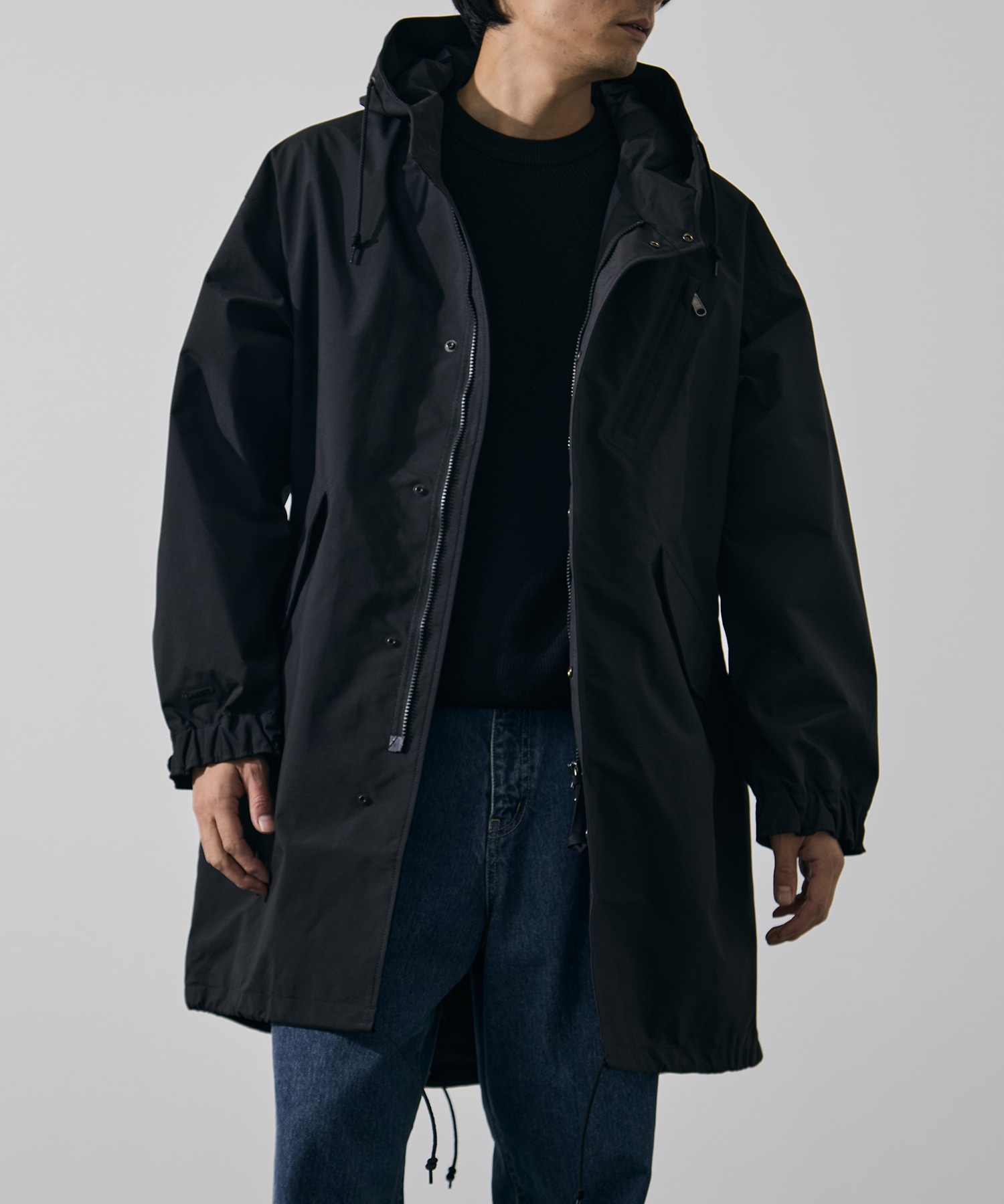 GORE-TEX Field Hooded Coat THE NORTH FACE Purple Label