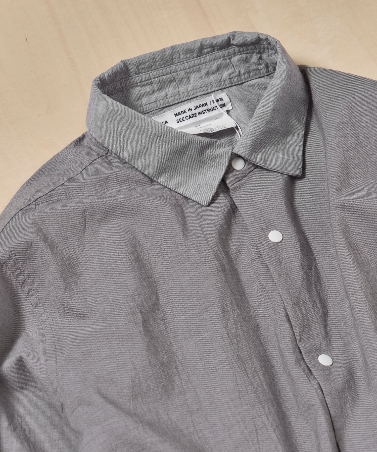 コンフォートシャツ　スタンダードロング YAECA