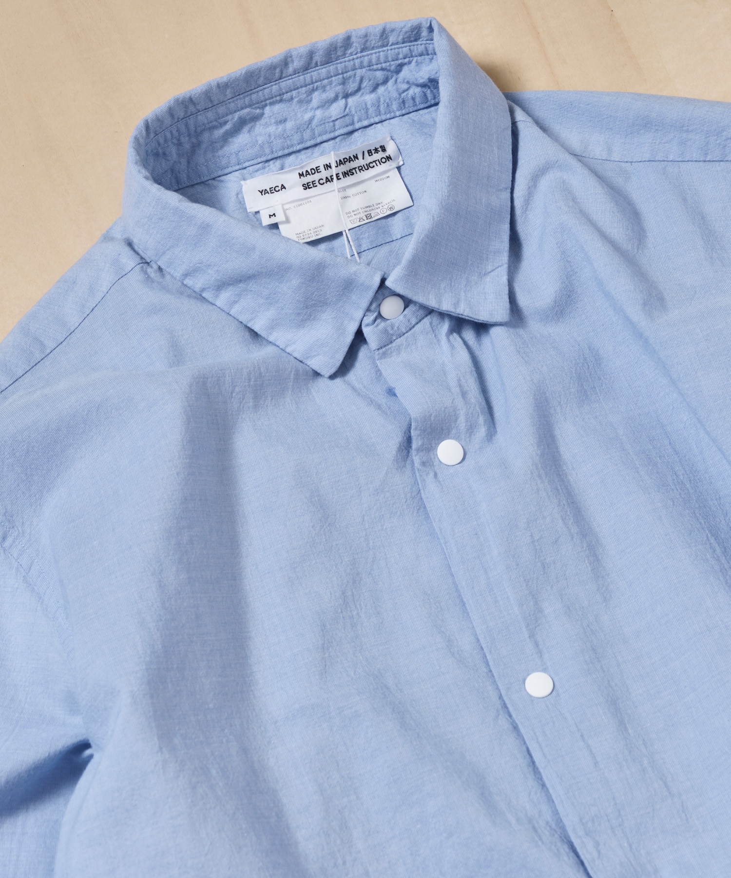 コンフォートシャツ　スタンダードロング YAECA