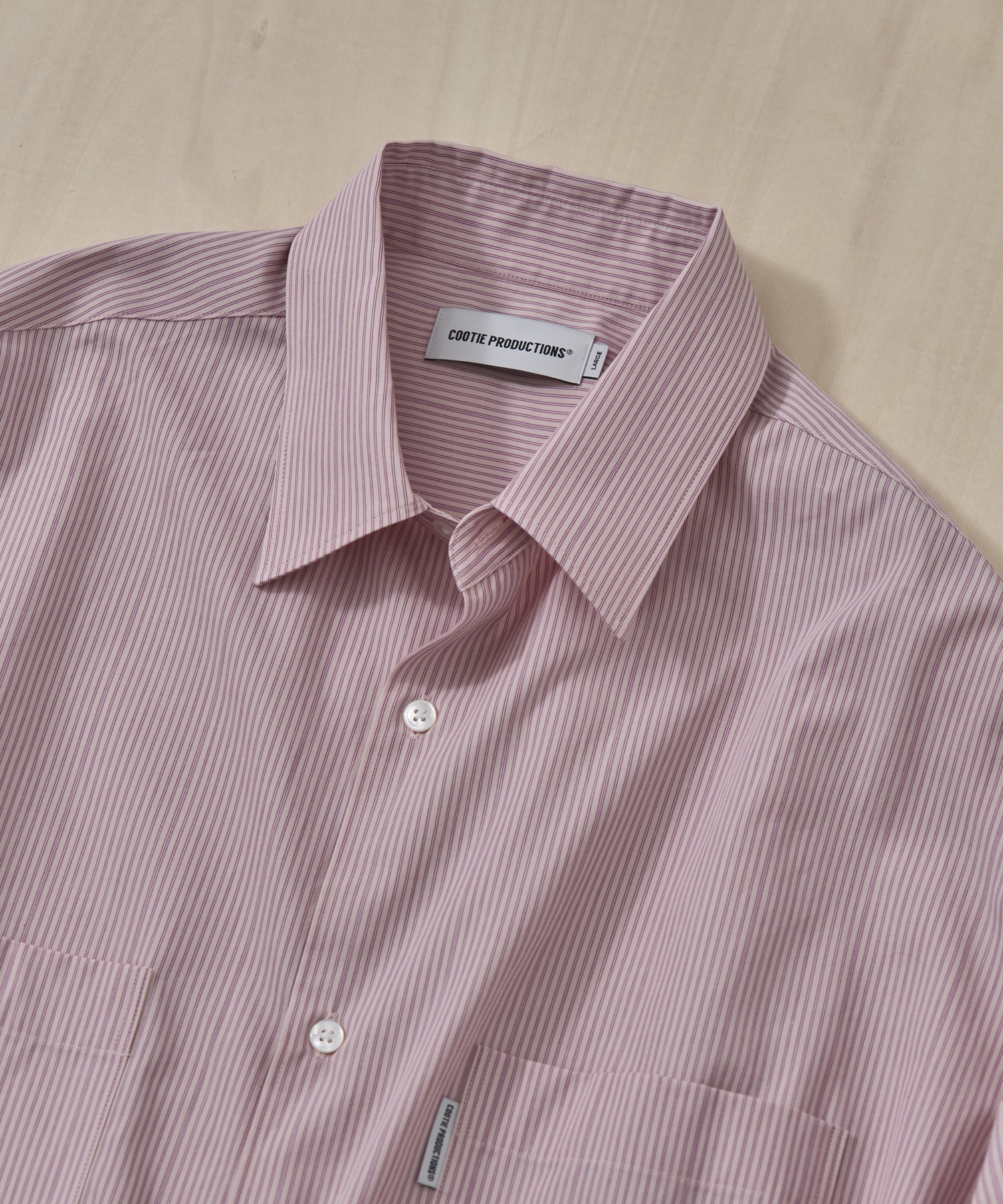 Stripe Broad L/S Shirt COOTIE PRODUCTIONS