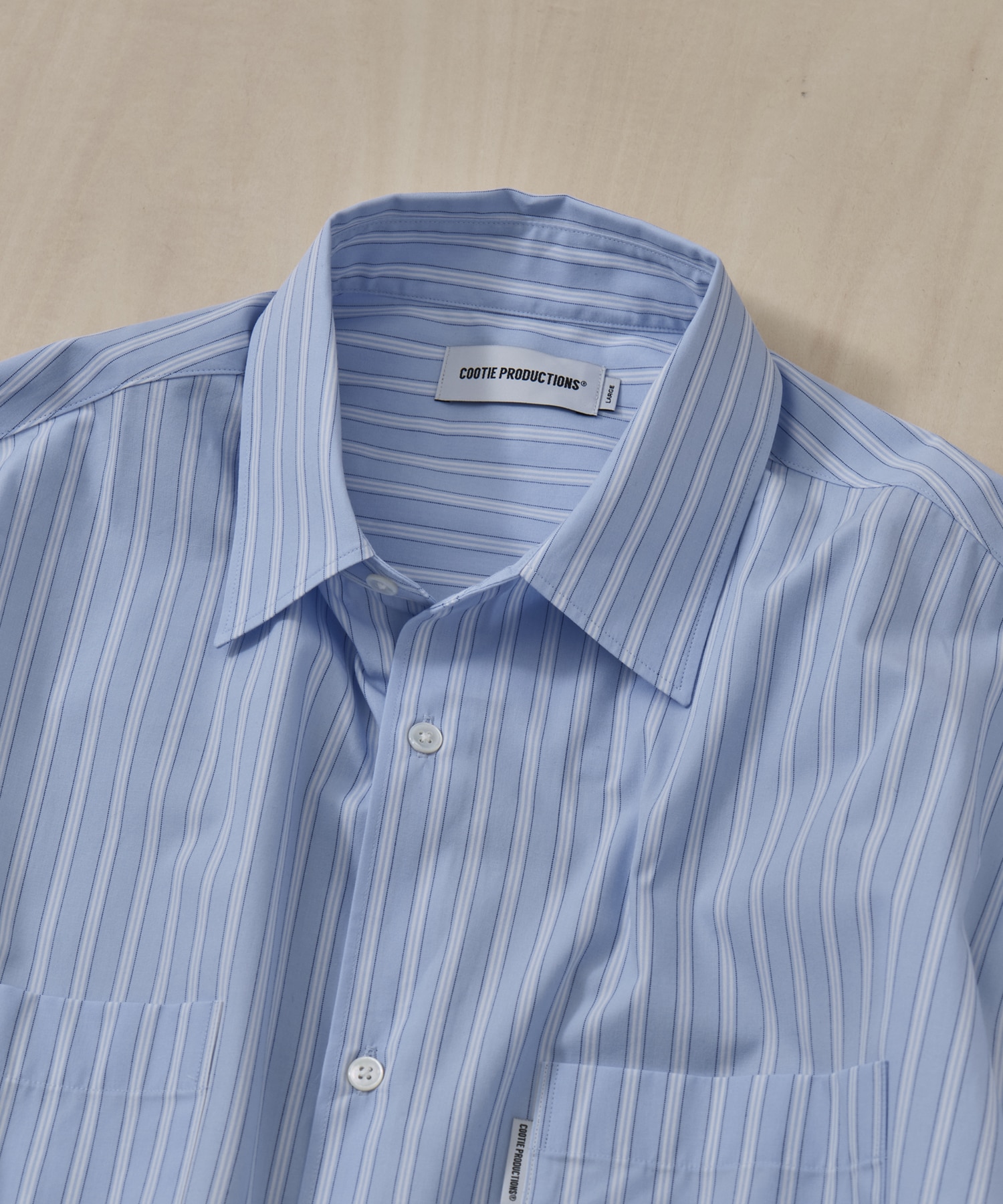Stripe Broad L/S Shirt COOTIE PRODUCTIONS