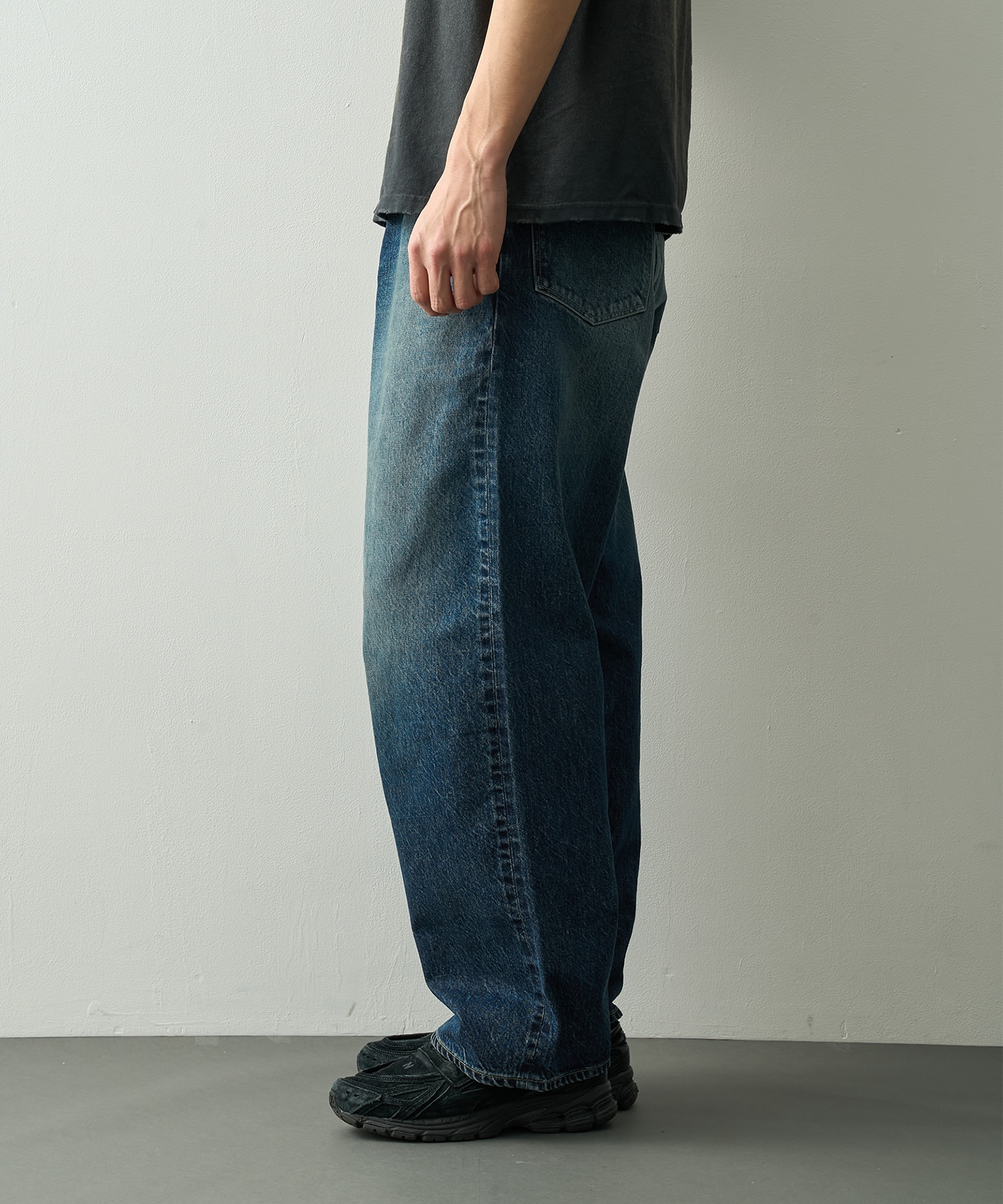 13.5oz Denim Pants Wide blurhmsROOTSTOCK