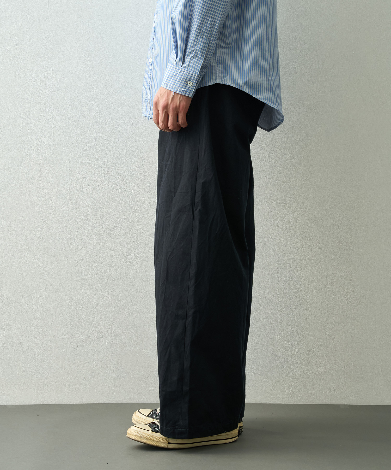 チノパンツ　ワイド YAECA