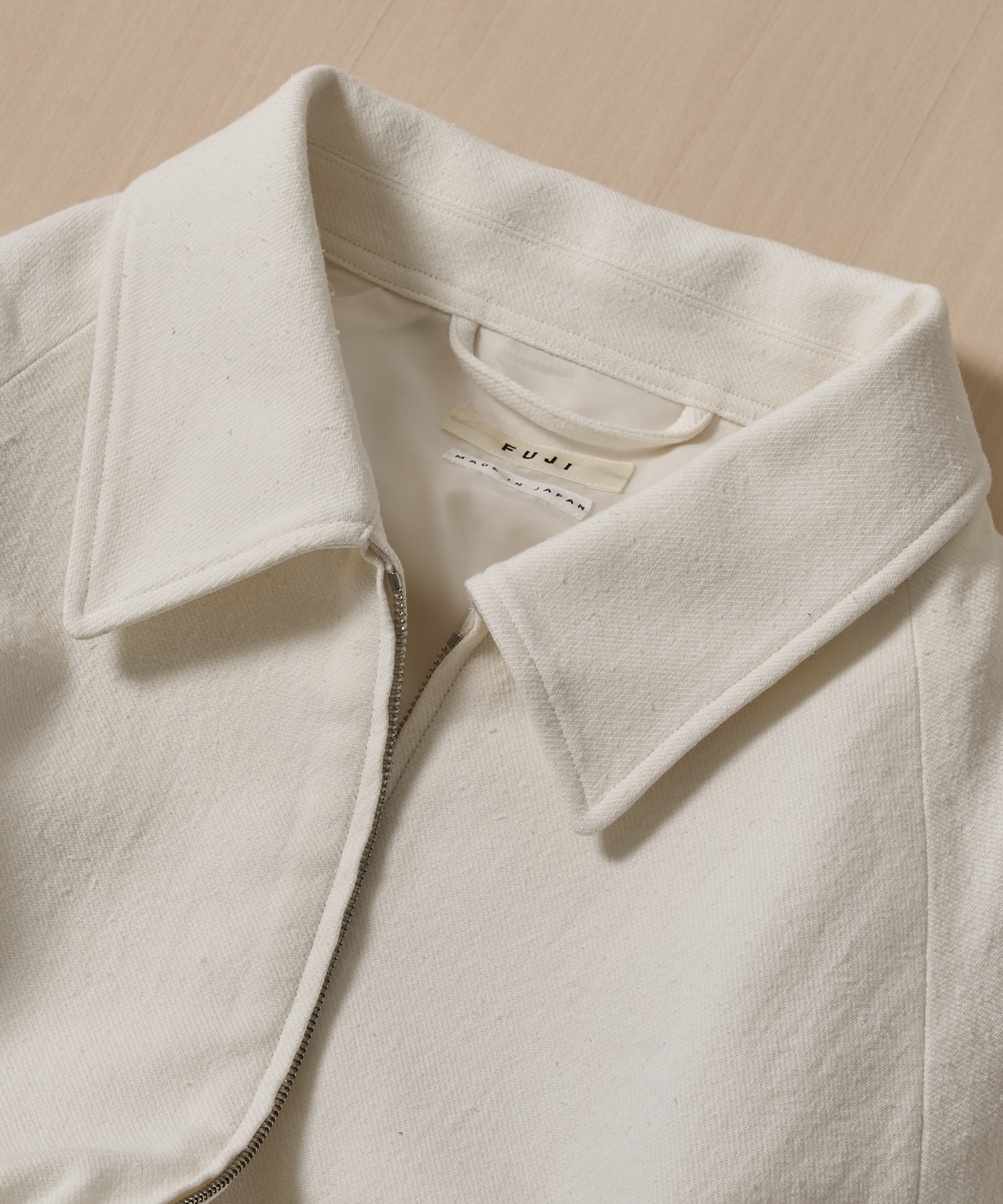 COTTON SILK RAGLAN BLOUSON FUJI