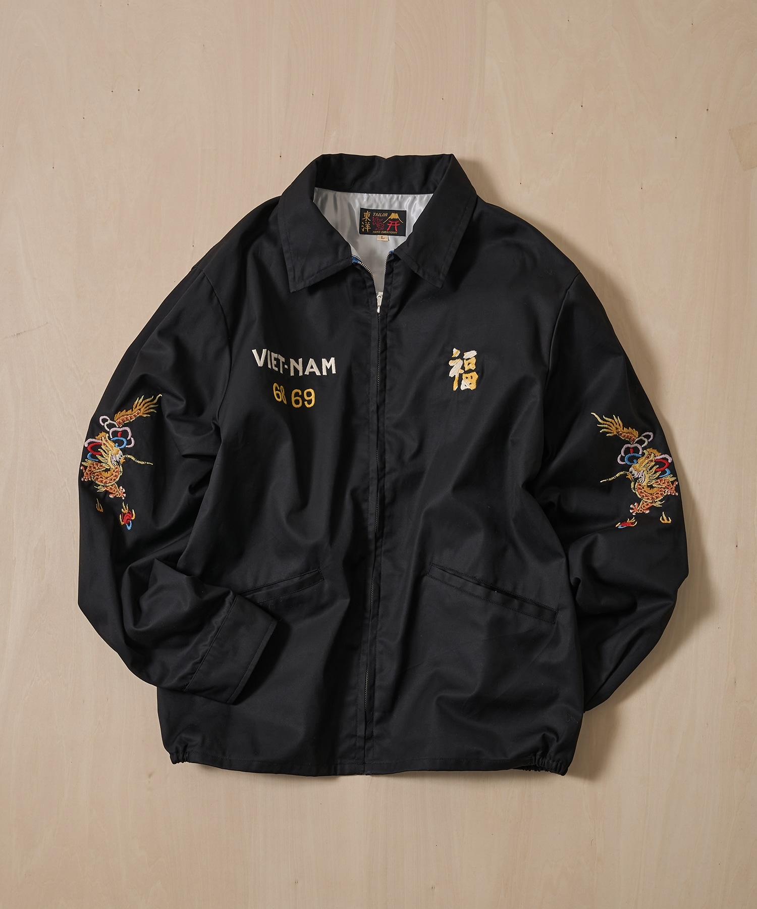 COTTON VIET-NAM JACKET DRAGON TAILOR TOYO