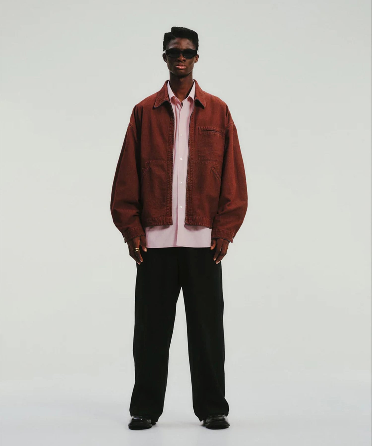 Grainy Denim Work Jacket COOTIE PRODUCTIONS