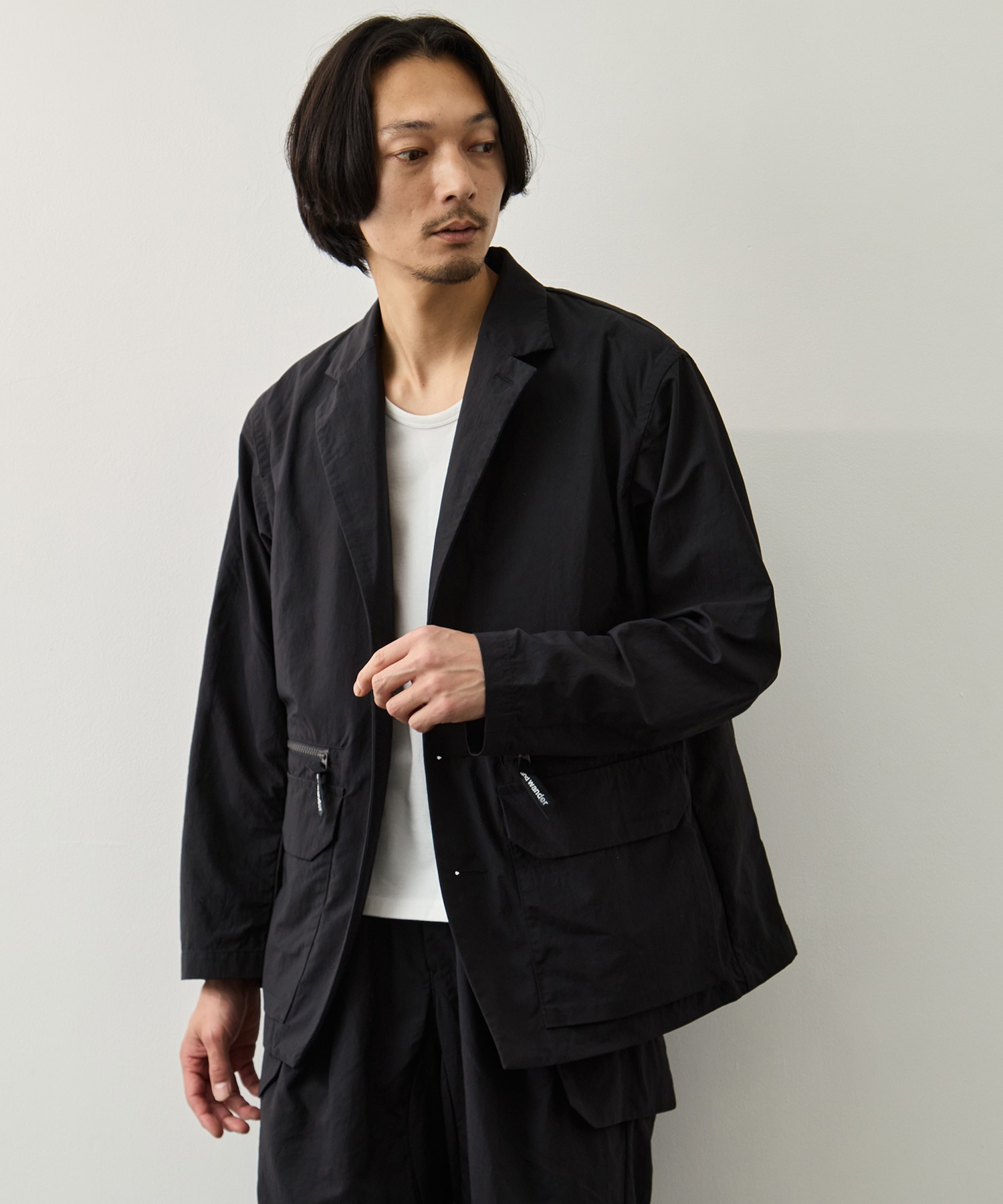 twill jacket and wander