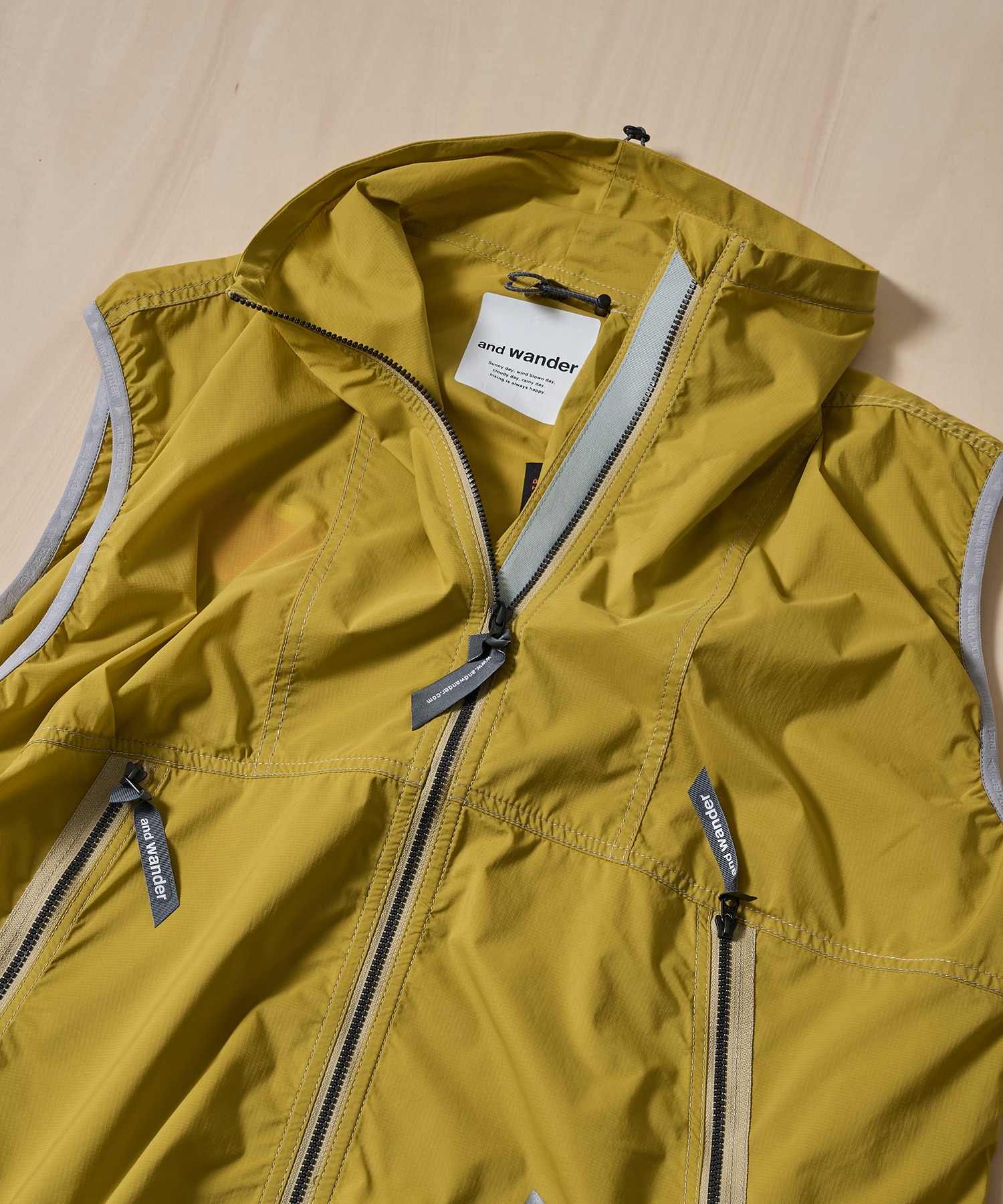 PERTEX wind vest and wander