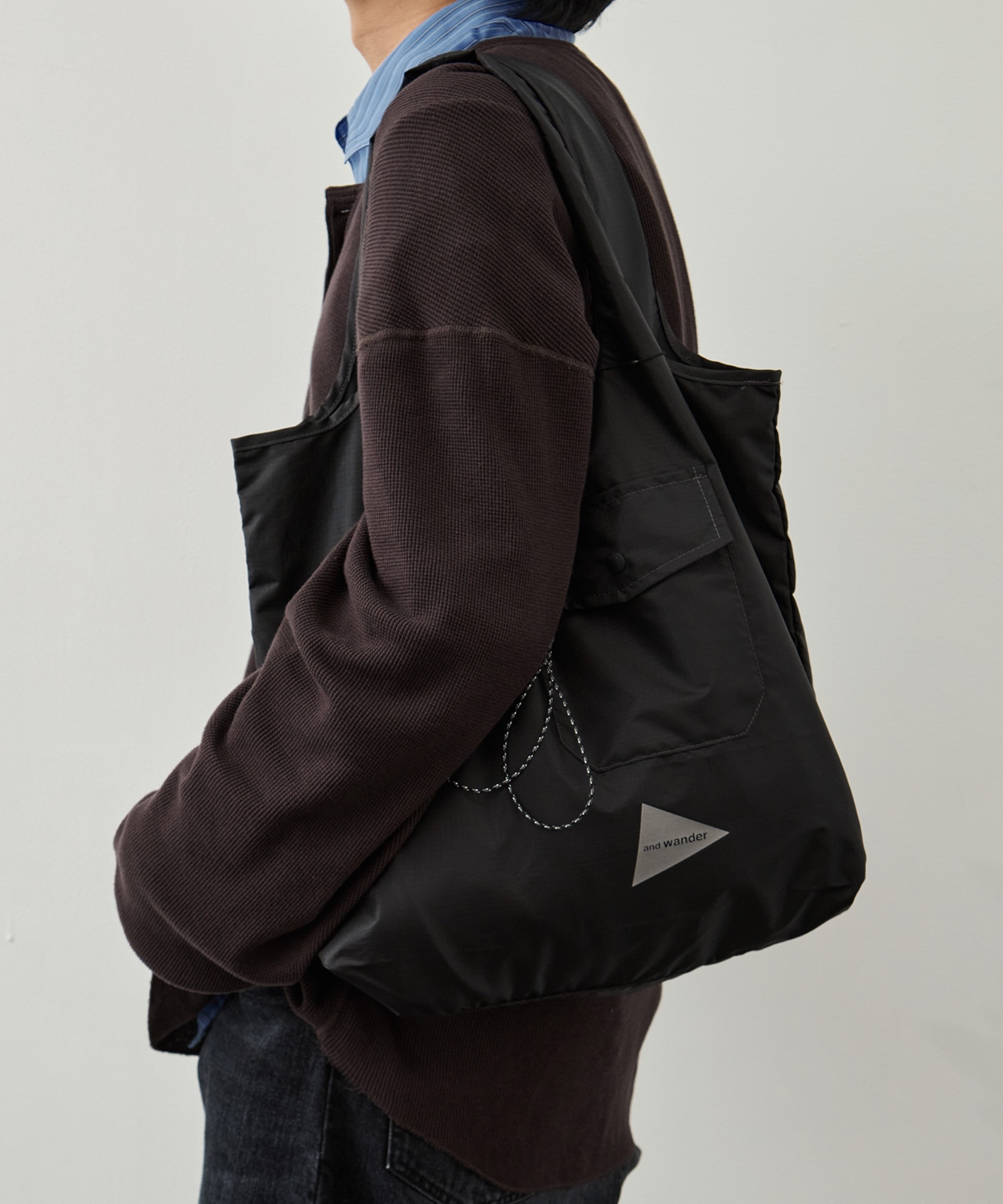 crispy rip grocery pocket bag and wander